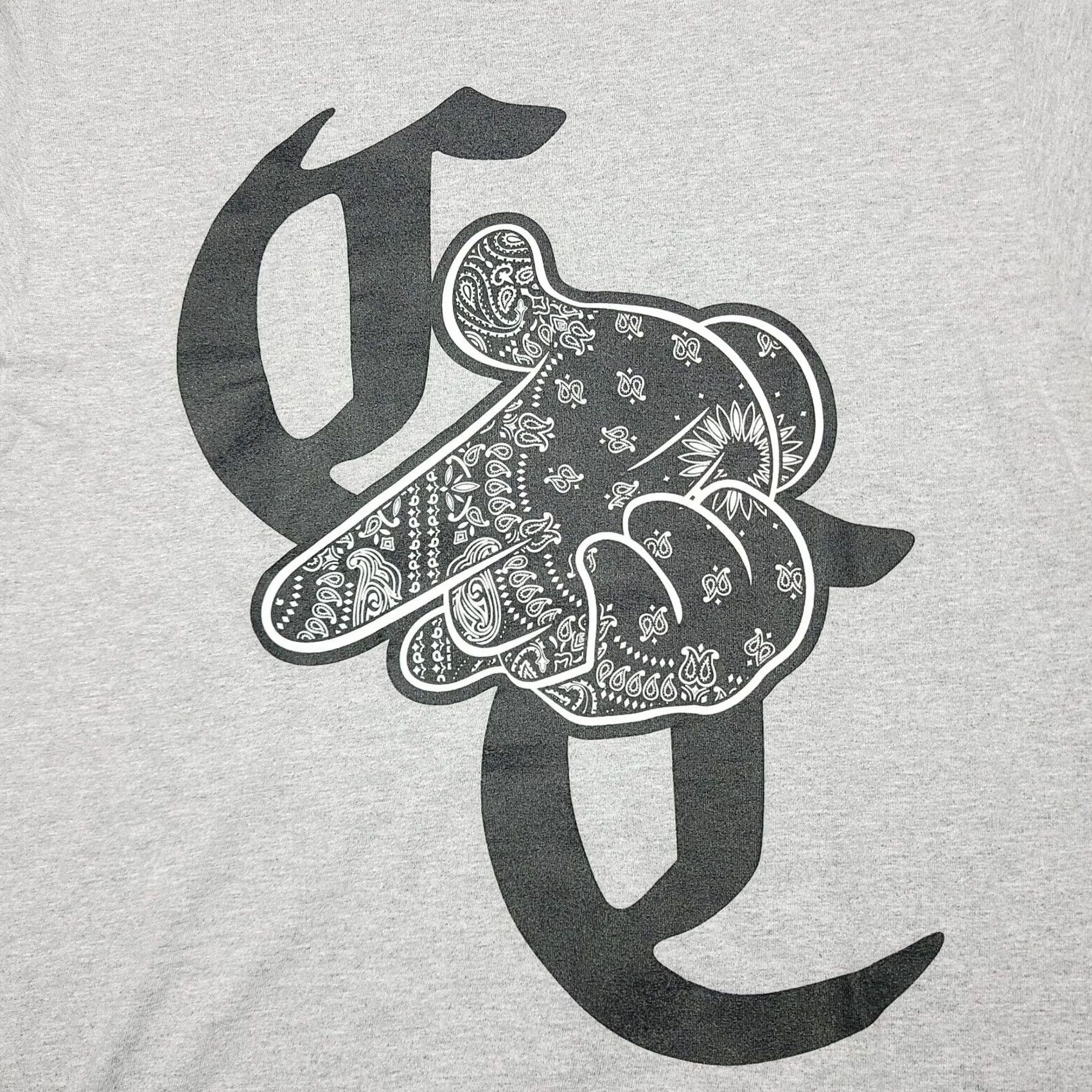Crooks & Castles Crooks & Castles Cant Stop the Crooks Graphic T Shirt Mens Medium Gray Short Sleeve Regular T-Shirt Hip Hop Sports Classic Mens Size US M / EU 48-50 / 2 - 2 Thumbnail