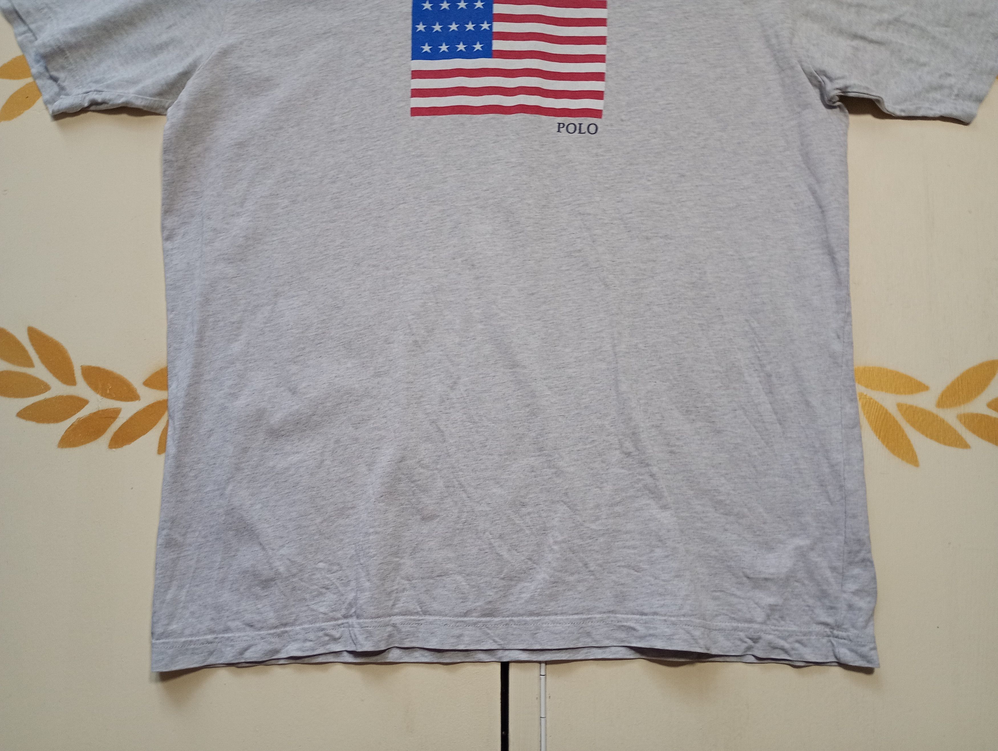 Polo Ralph Lauren Polo Ralph Lauren USA Flag T-Shirt Vintage Size US L / EU 52-54 / 3 - 3 Thumbnail