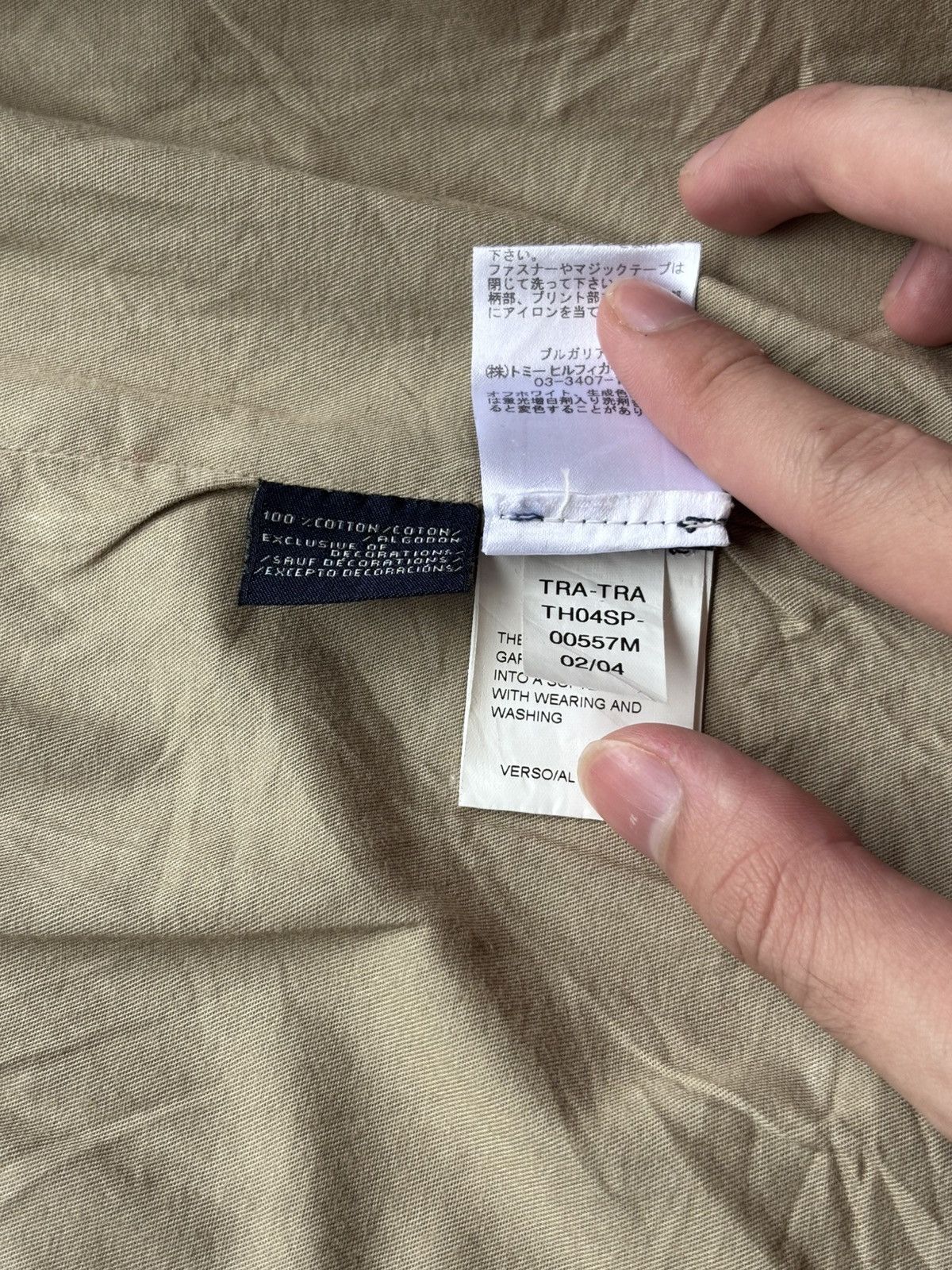 Tommy Hilfiger Vintage Tommy Hilfiger Parka Military Issue 1985 riri Zipper Size US S / EU 44-46 / 1 - 16 Thumbnail