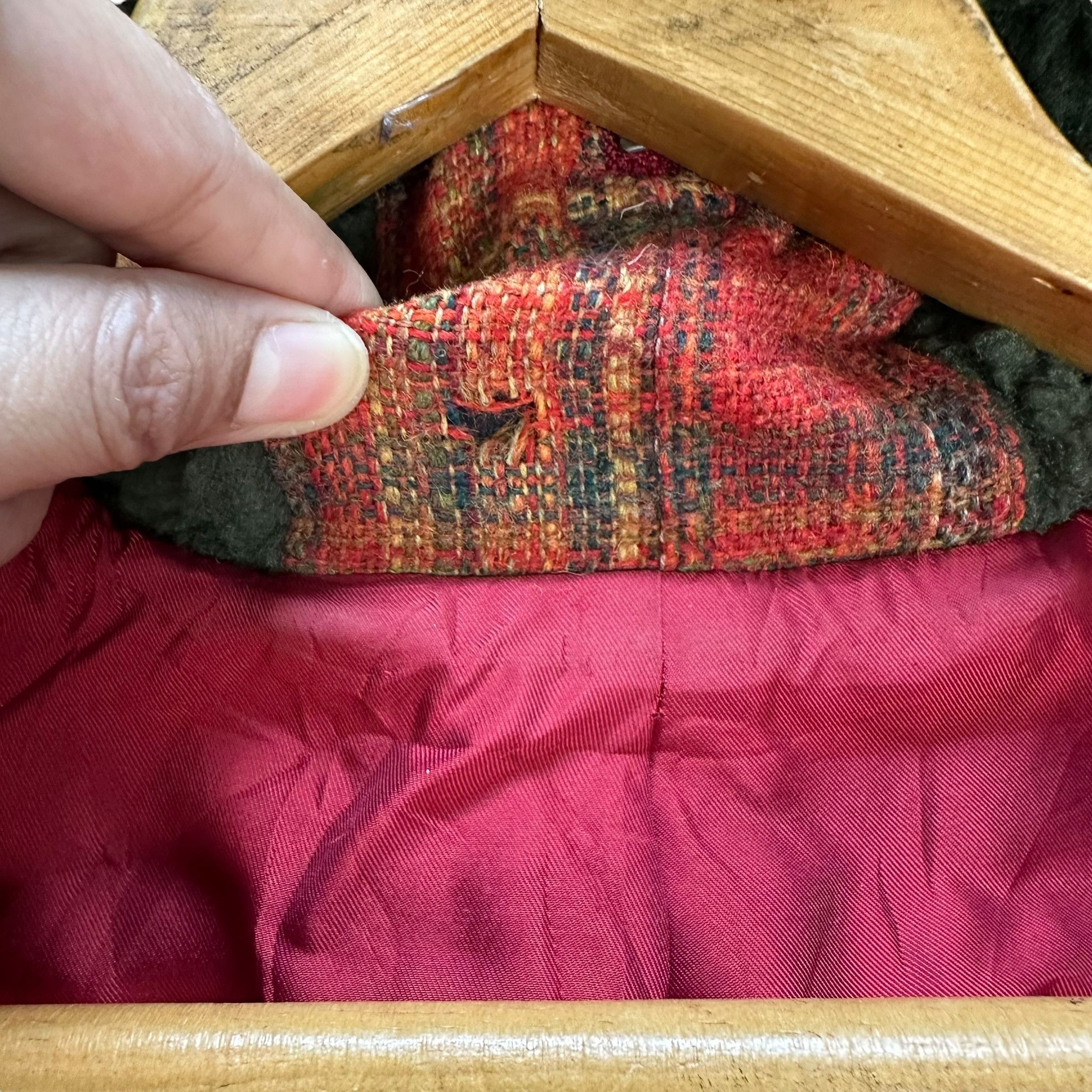 Hysteric Glamour Hysterics Tartan Double Breasted Hooded Jacket #A15-0378 Size S / US 4 / IT 40 - 9 Thumbnail