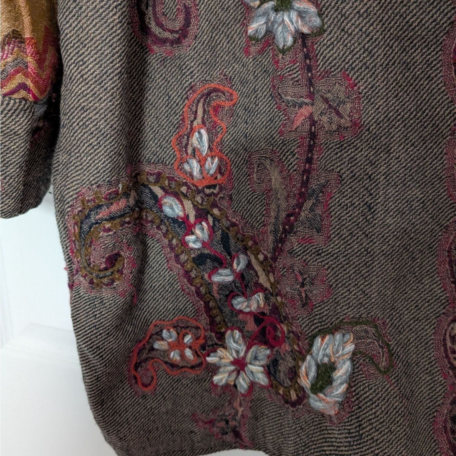 Designer Soft Surroundings Floral Izmir Tapestry Jacket Womens Size L Size L / US 10 / IT 46 - 2 Thumbnail