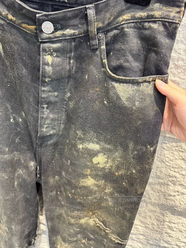 Balenciaga Balenciaga size XS Super Destroy Yellow Mud Big Destroyed Size US 27 - 3 Thumbnail