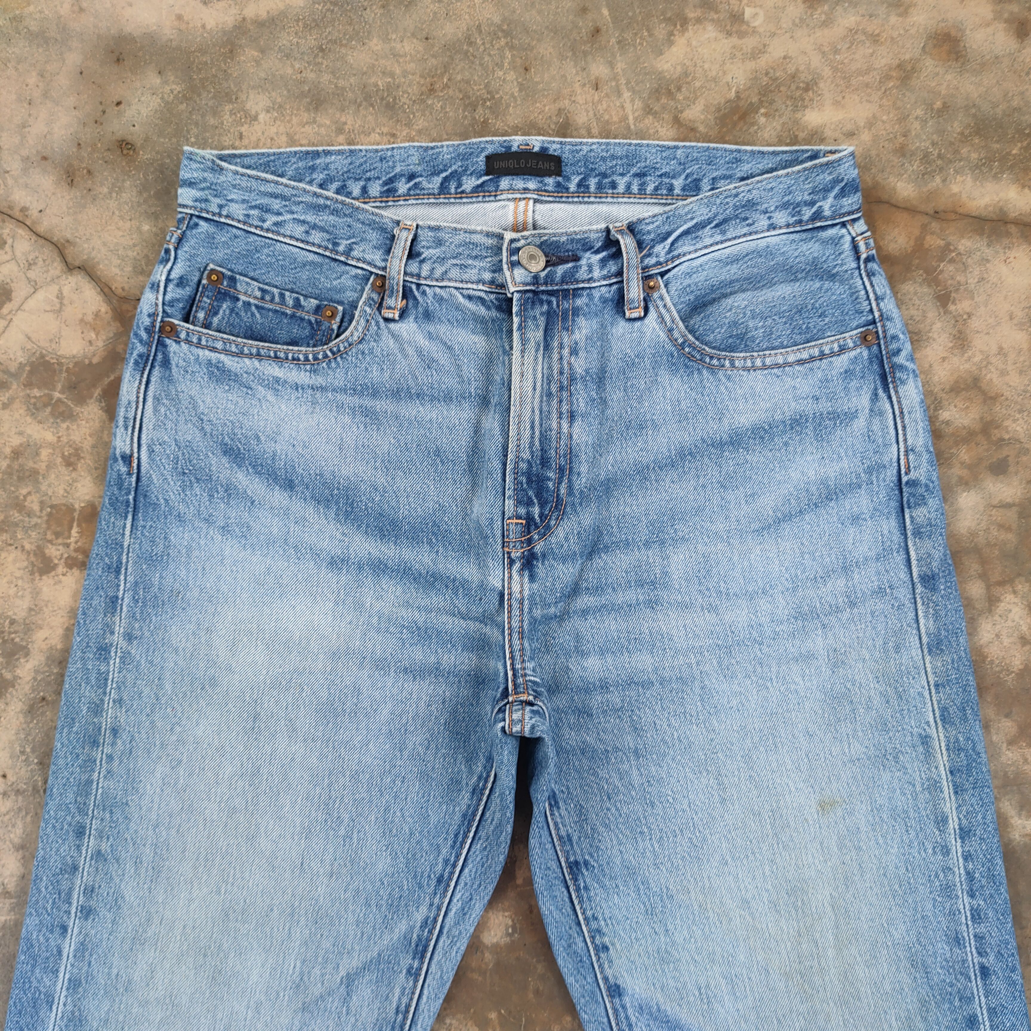 Black Label × Japanese Brand × Jean VINTAGE JAPANESE FADED RIPPED JEANS DENIM PANTS Size US 32 / EU 48 - 3 Thumbnail