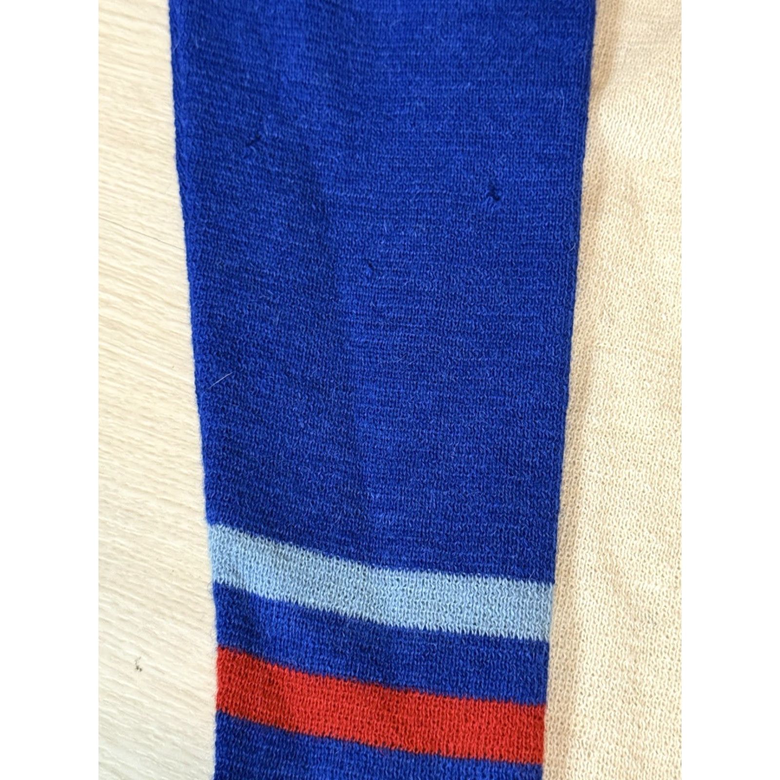 Cotopaxi Sweater Wool Logo Pullover Unisex Adults M Multicolor Outdoor Hike Climb Men’s Women’s Medium Small Snags Holes Well Loved Condition