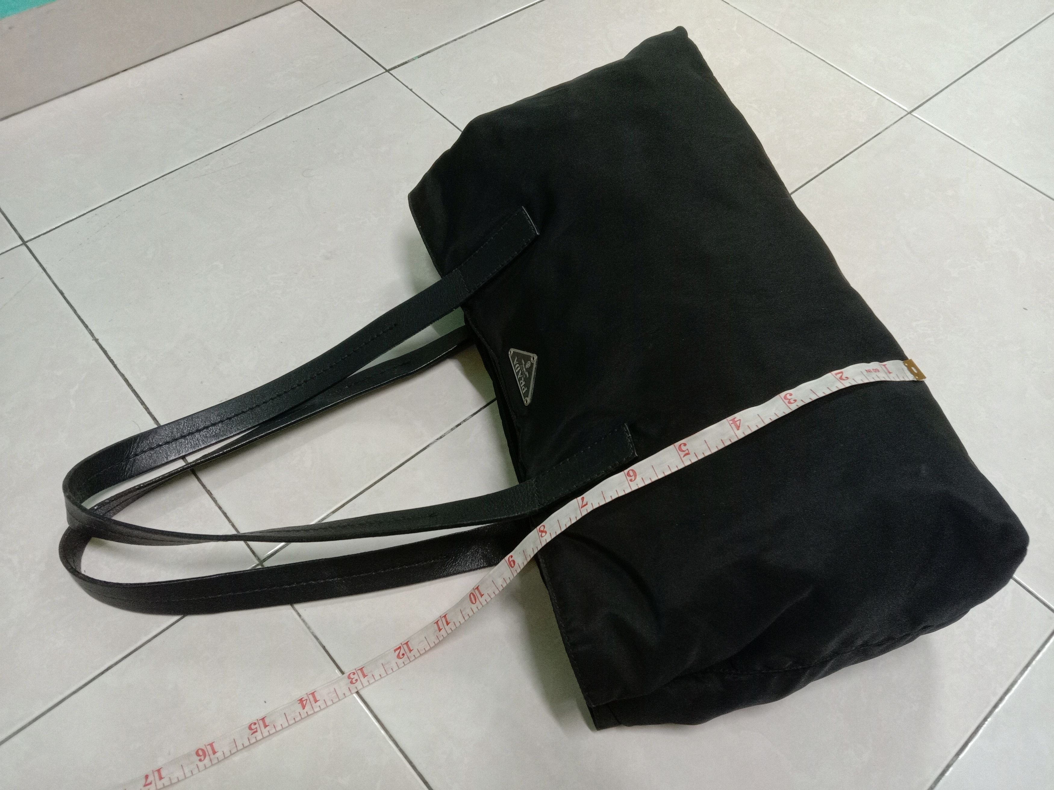 Prada Authentic Prada Nylon Leather Strap Bag Size ONE SIZE - 12 Thumbnail
