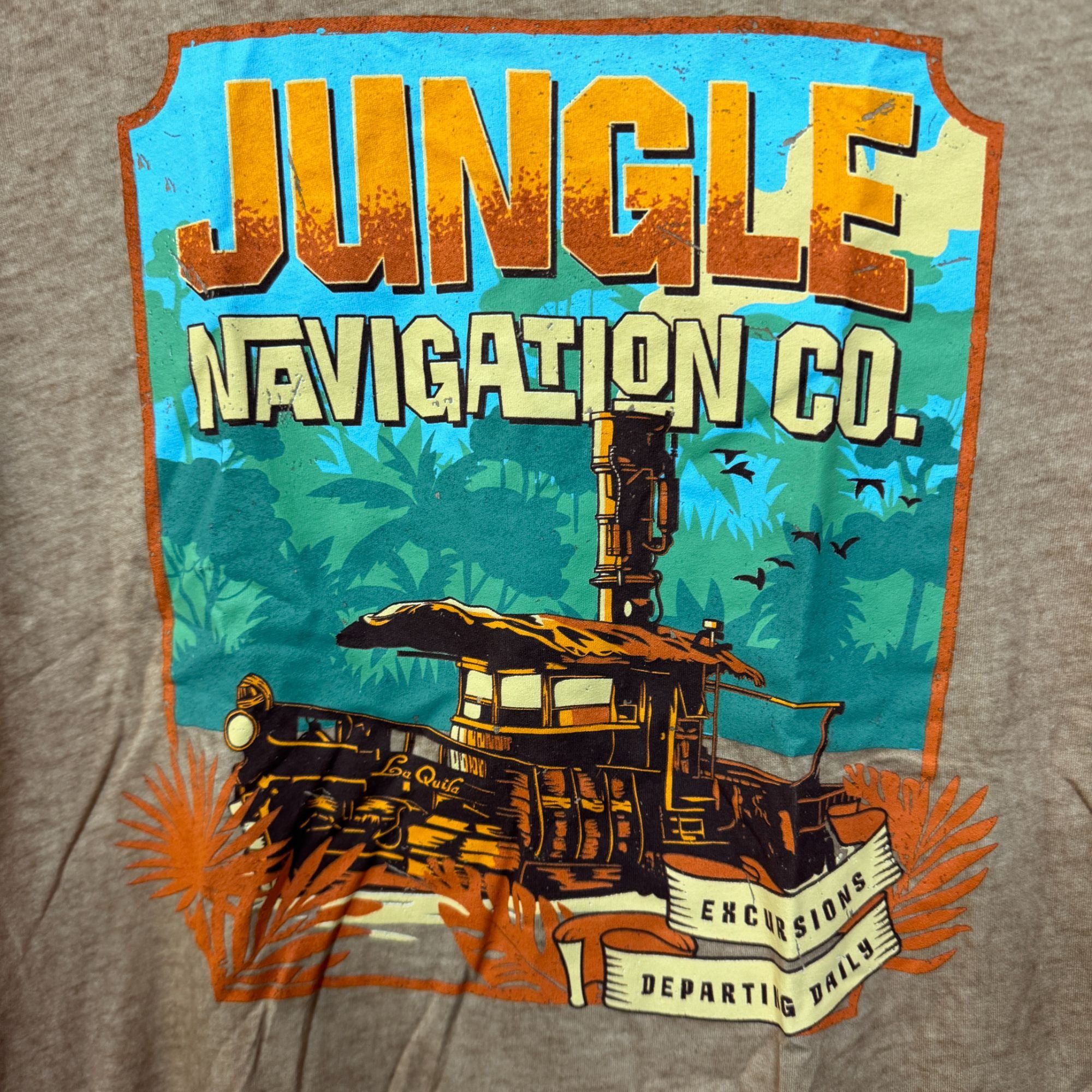 Disney Jungle Navigation Co LaQuila Disney The Jungle Cruise Tee M Size US M / EU 48-50 / 2 - 2 Thumbnail