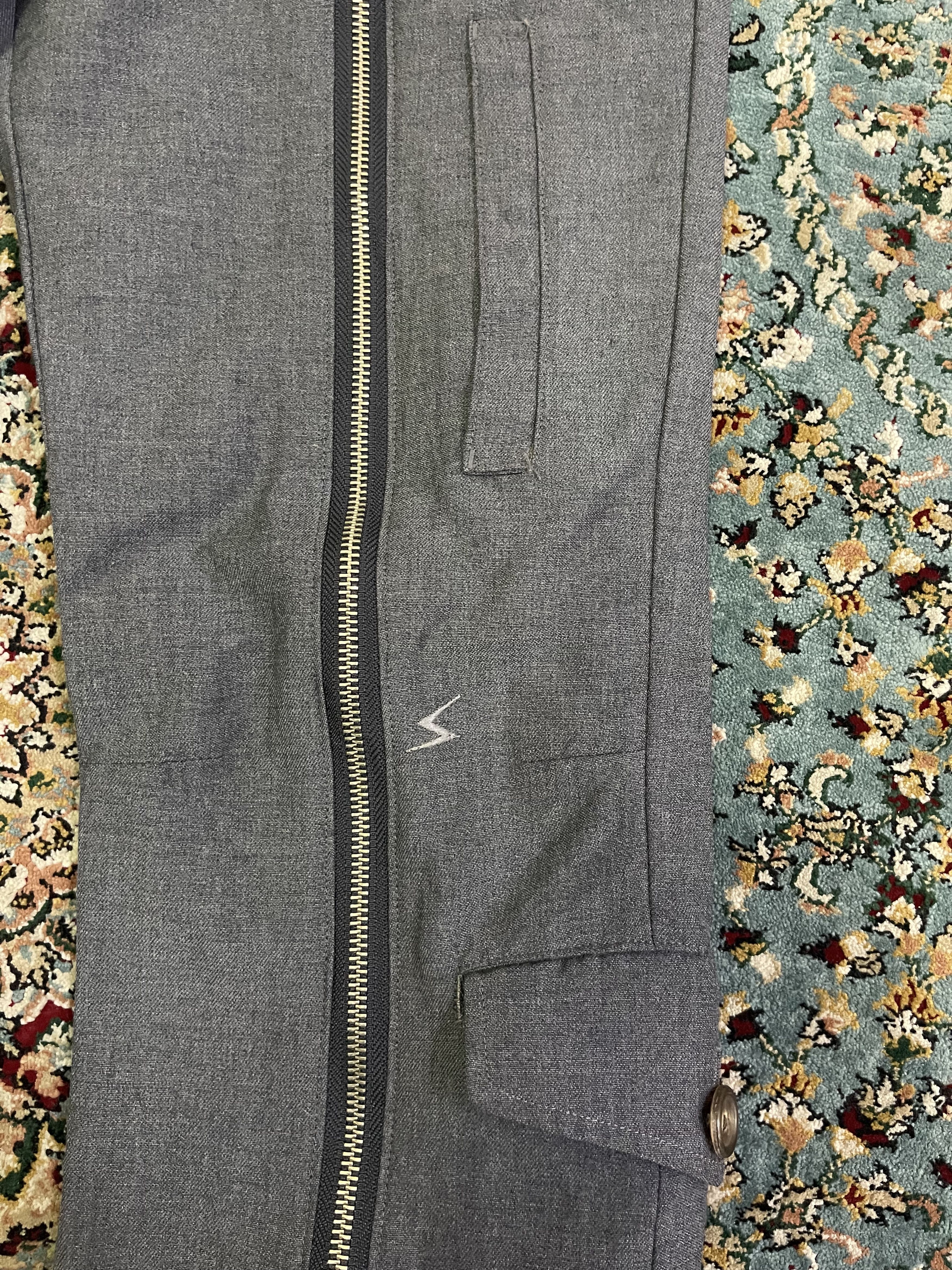 Undercover Undercover 08AW Underman G DoubleLine Zip Cargo Pant Size US 29 - 3 Thumbnail