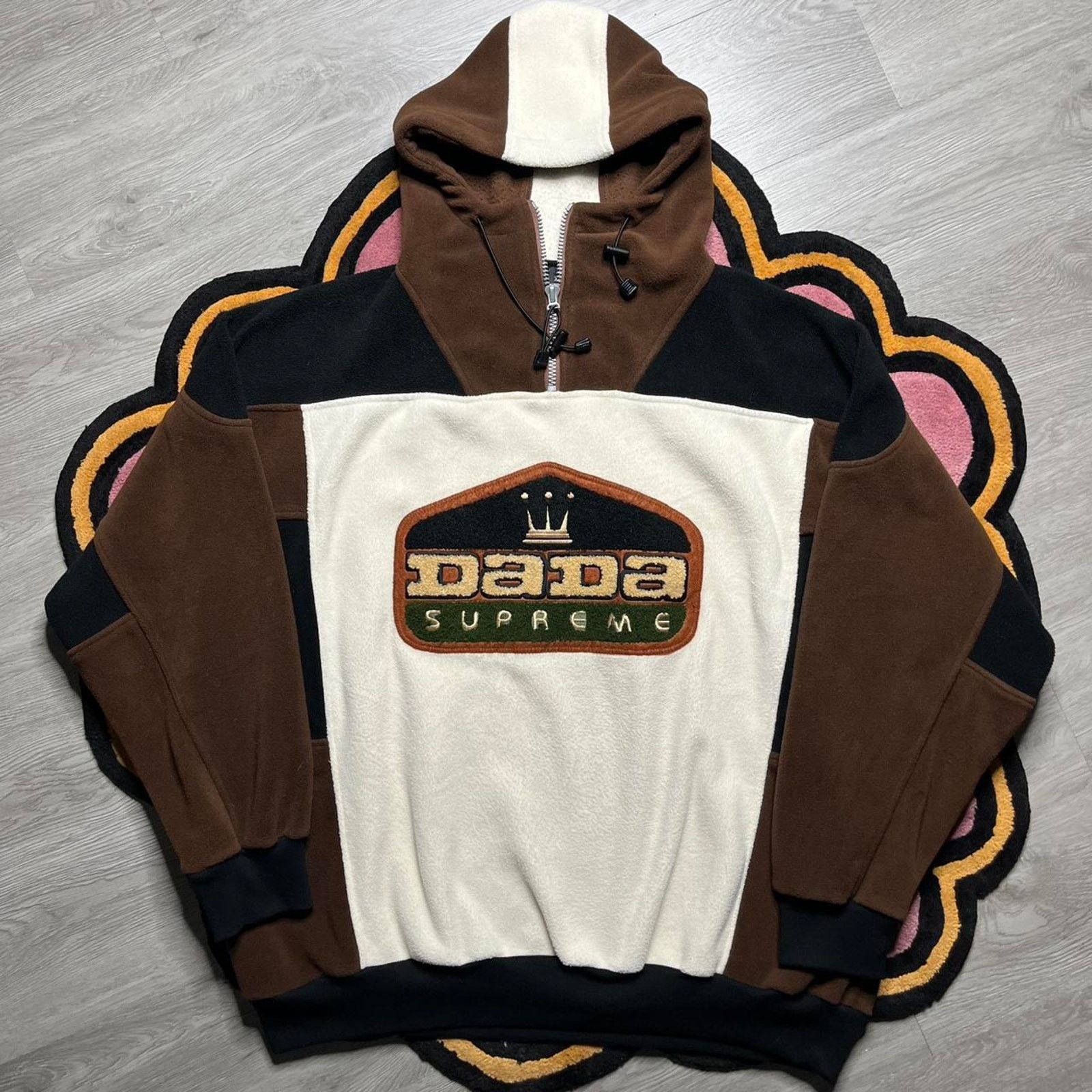 Vintage Y2K Damani Dada Supreme Pullover Fleece Hoodie 2XL