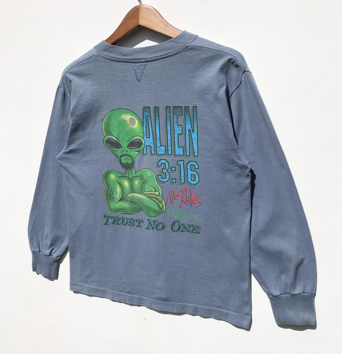 Vintage Vintage 90s Alien Workshop No Rules Shirt SunFaded Size US XXS / EU 40 - 3 Thumbnail