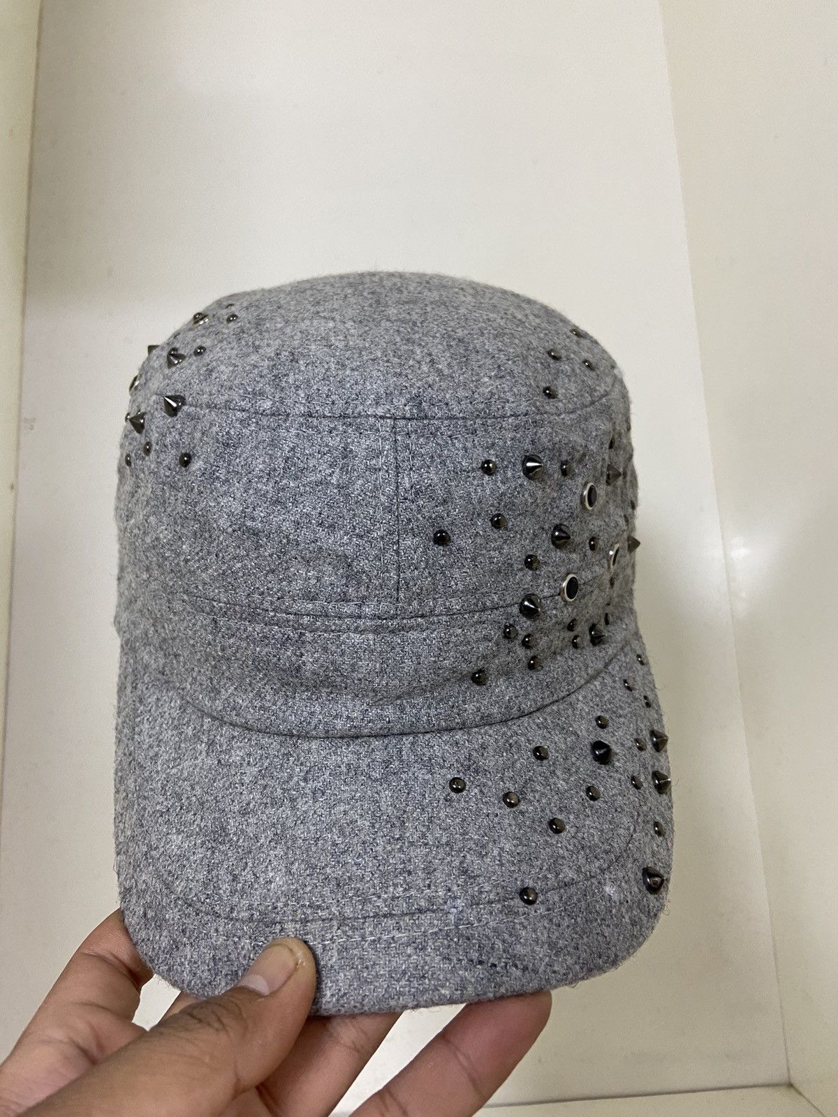 If Six Was Nine × Le Grande Bleu (L.G.B.) VTG patrol studded button hat Size ONE SIZE - 6 Thumbnail