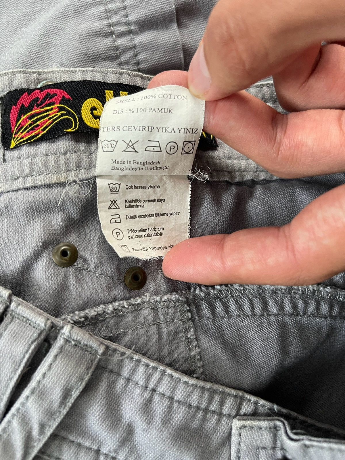 Vintage Vintage ETTE Cargo Pants Size 29 Size 29" - 12 Thumbnail