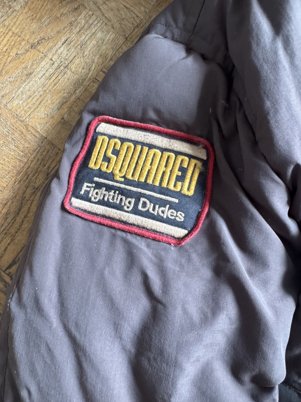 Beauty Beast 2004 Dsquared2 Fighting Dudes Down Runway Jacket Size US L / EU 52-54 / 3 - 2 Thumbnail