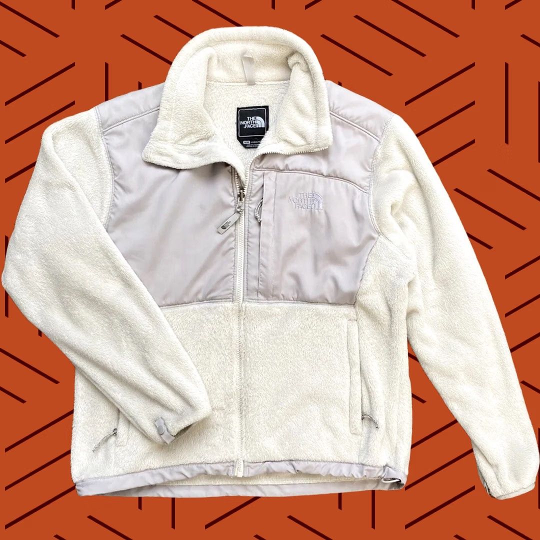The North Face The North Face Women's Medium Gray Thermal Fleece Denali Full Zip Jacket Size M / US 6-8 / IT 42-44 - 1 Thumbnail