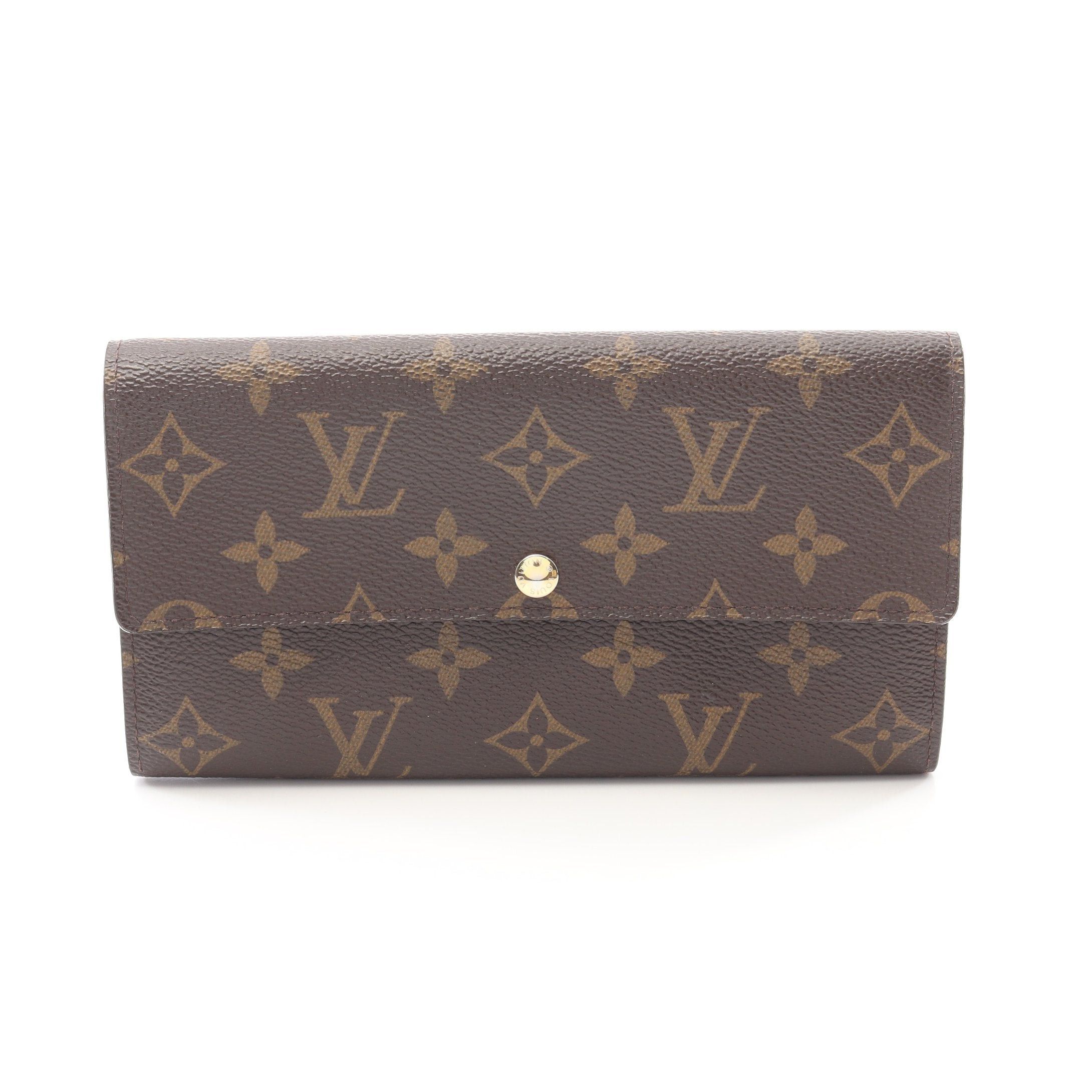 Louis Vuitton Louis Vuitton Portefeuil Sara Monogram Fleuri Bi-Fold Long Wallet Leather Brown Size ONE SIZE - 1 Thumbnail