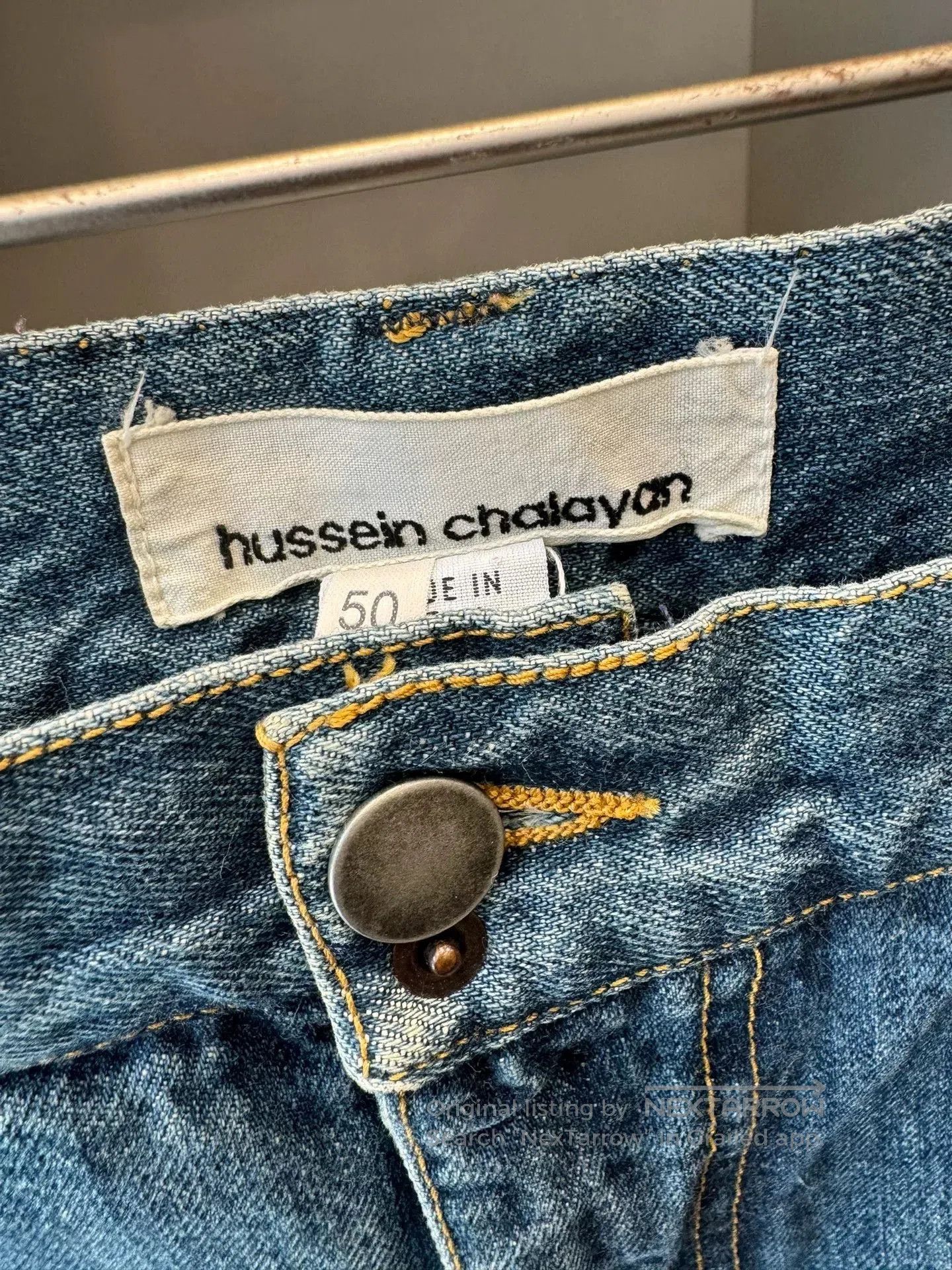 Hussein Chalayan Hussein Chalayan Deconstructed Jeans. Size US 34 / EU 50 - 6 Thumbnail