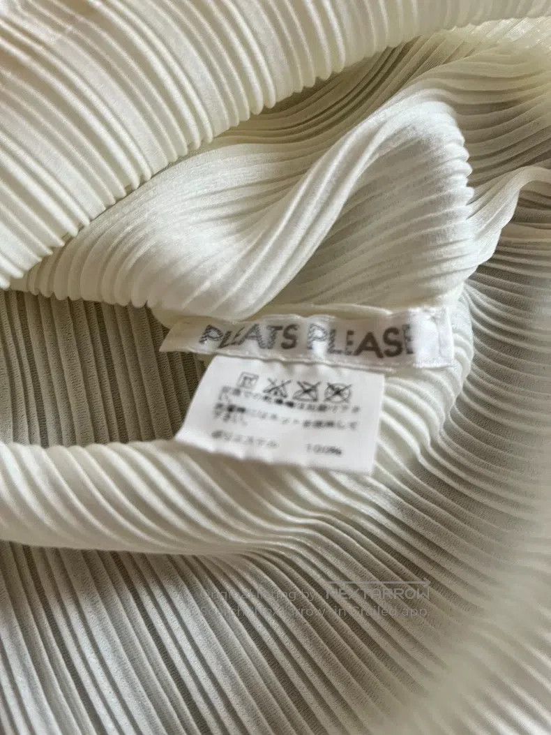 Issey Miyake Issey Miyake White Dress Size XXL / US 16-18 / IT 52-54 - 2 Thumbnail