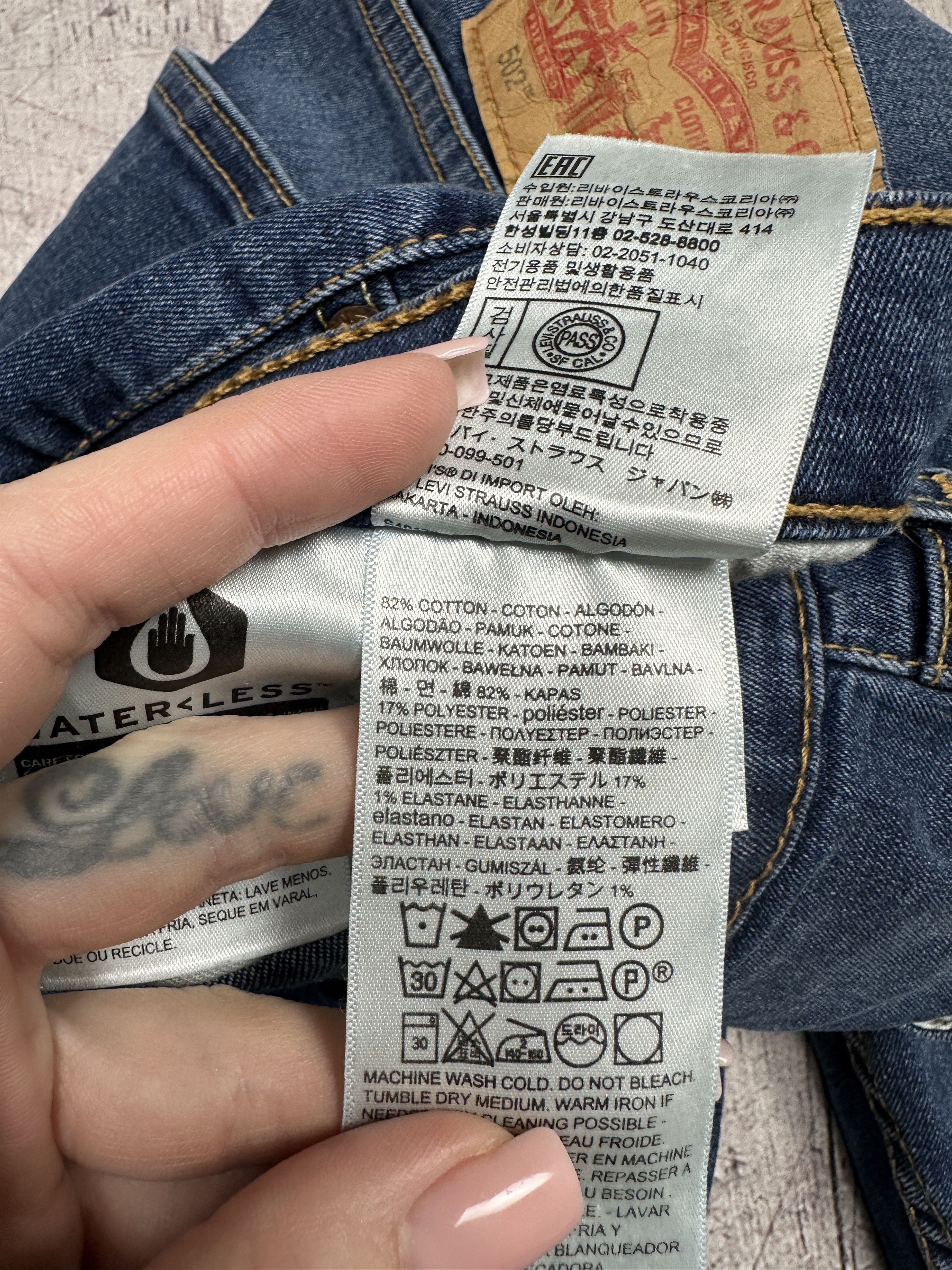Levi's Levi's 501 Mens Denim Pants Jeans Size 34 x 32 Size US 34 / EU 50 - 11 Thumbnail