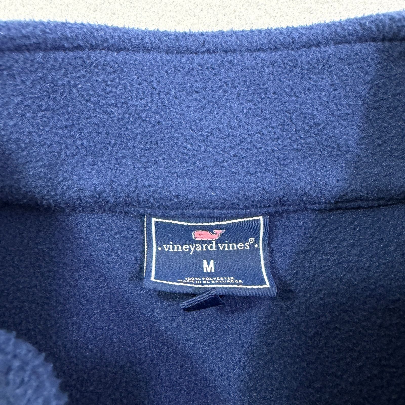 Vineyard Vines Vineyard Vines Fleece Vest Men's Medium Blue Gray Full Zip Size US M / EU 48-50 / 2 - 4 Thumbnail