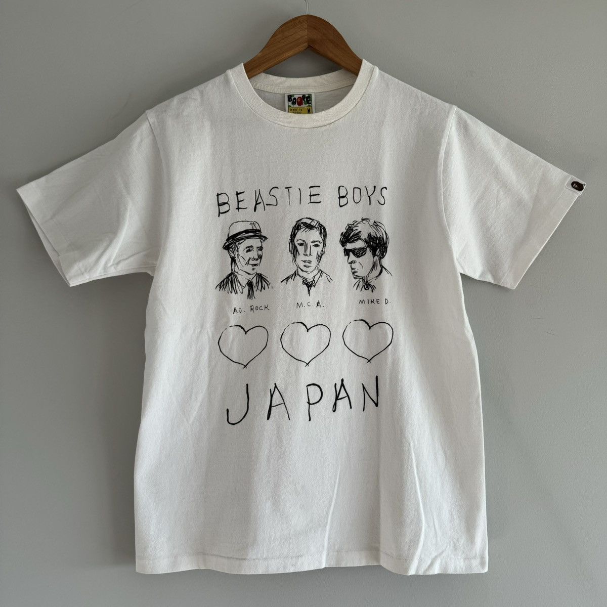 Bape Bape x Beastie Boys Japan Charity Tee Size US M / EU 48-50 / 2 - 1 Thumbnail