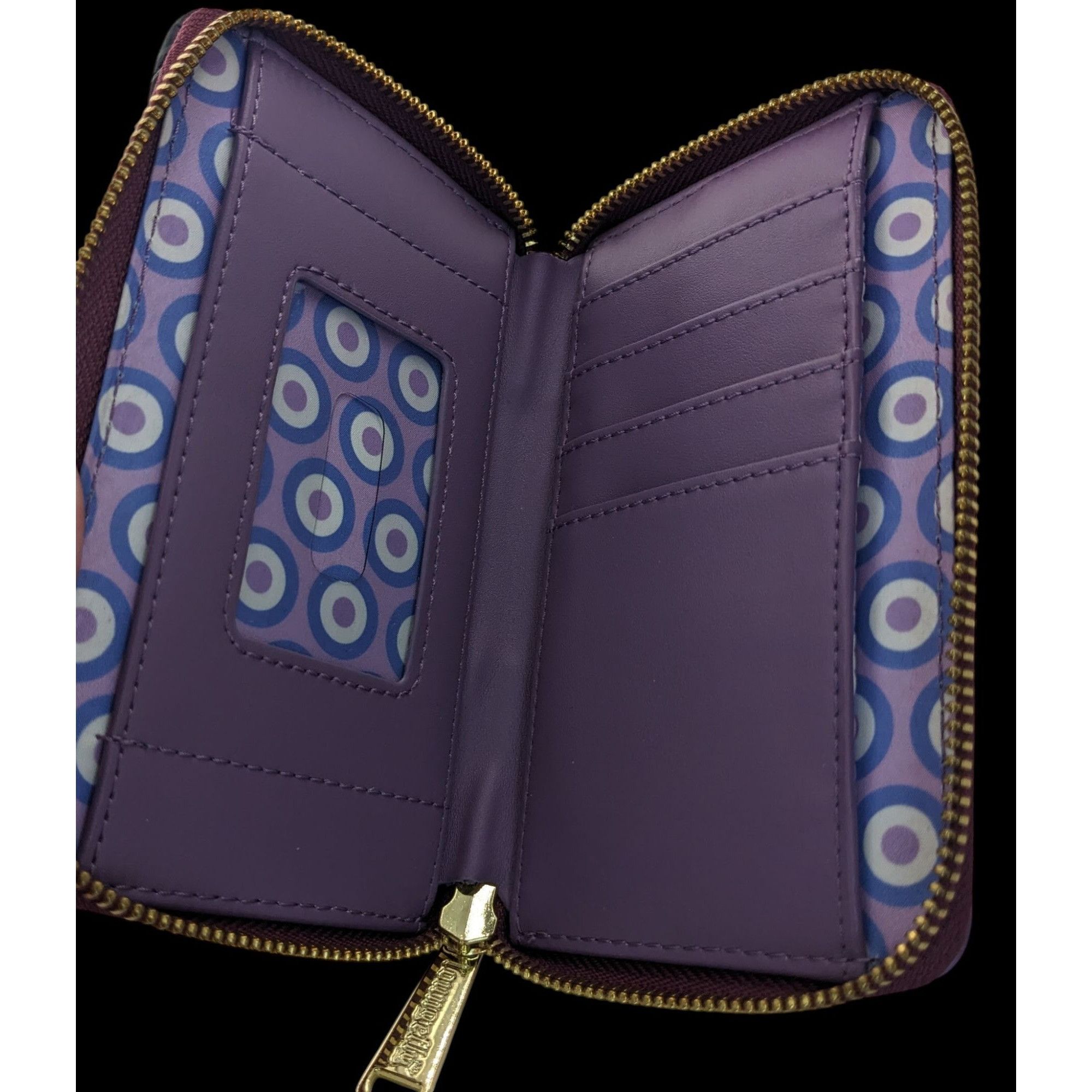 Marvel Comics Marvel Studios Loungefly Hawkeye Faux Leather Wallet Purple Size ONE SIZE - 3 Thumbnail