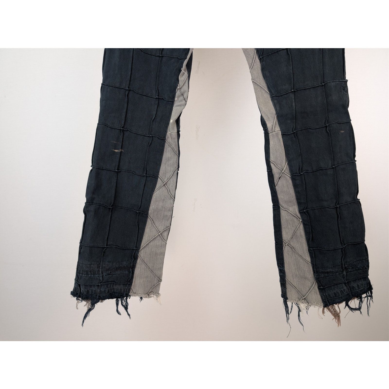 Gallery Dept. o1rshd1 Lenny Flare Denim Jeans in Black Size US 32 / EU 48 - 13 Thumbnail
