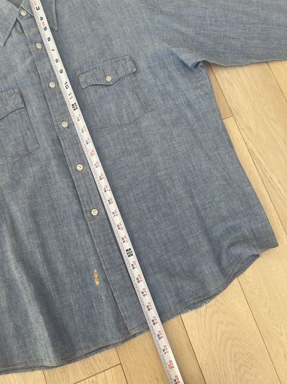 Other Vintage Americana Chambray Button Down (Olympia Brewing) L Size US L / EU 52-54 / 3 - 8 Thumbnail
