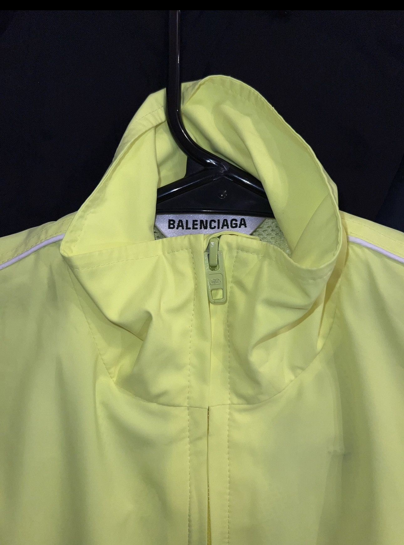 Balenciaga Balenciaga Neon Yellow Windbreaker Size XXS / US 00 / IT 34 - 4 Thumbnail