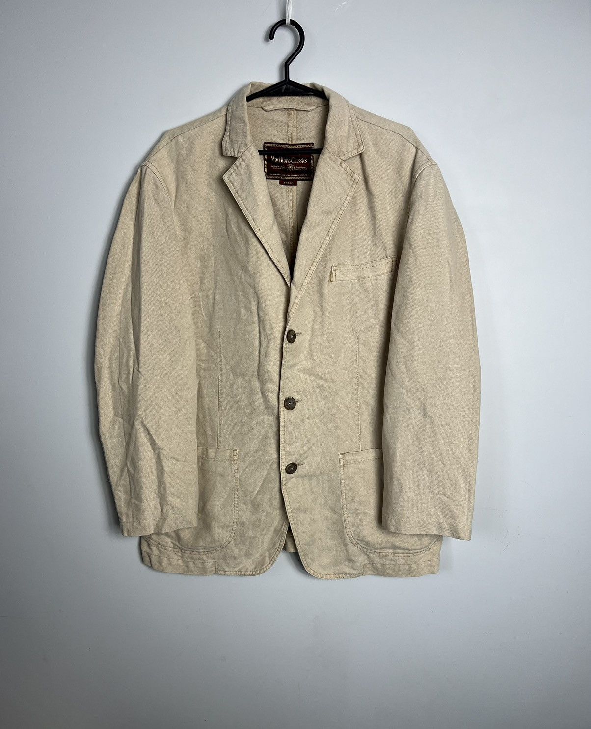 Marlboro × Marlboro Classics × Vintage Blazer Marlboro Classics vintage great jacket Size US L / EU 52-54 / 3 - 1 Thumbnail