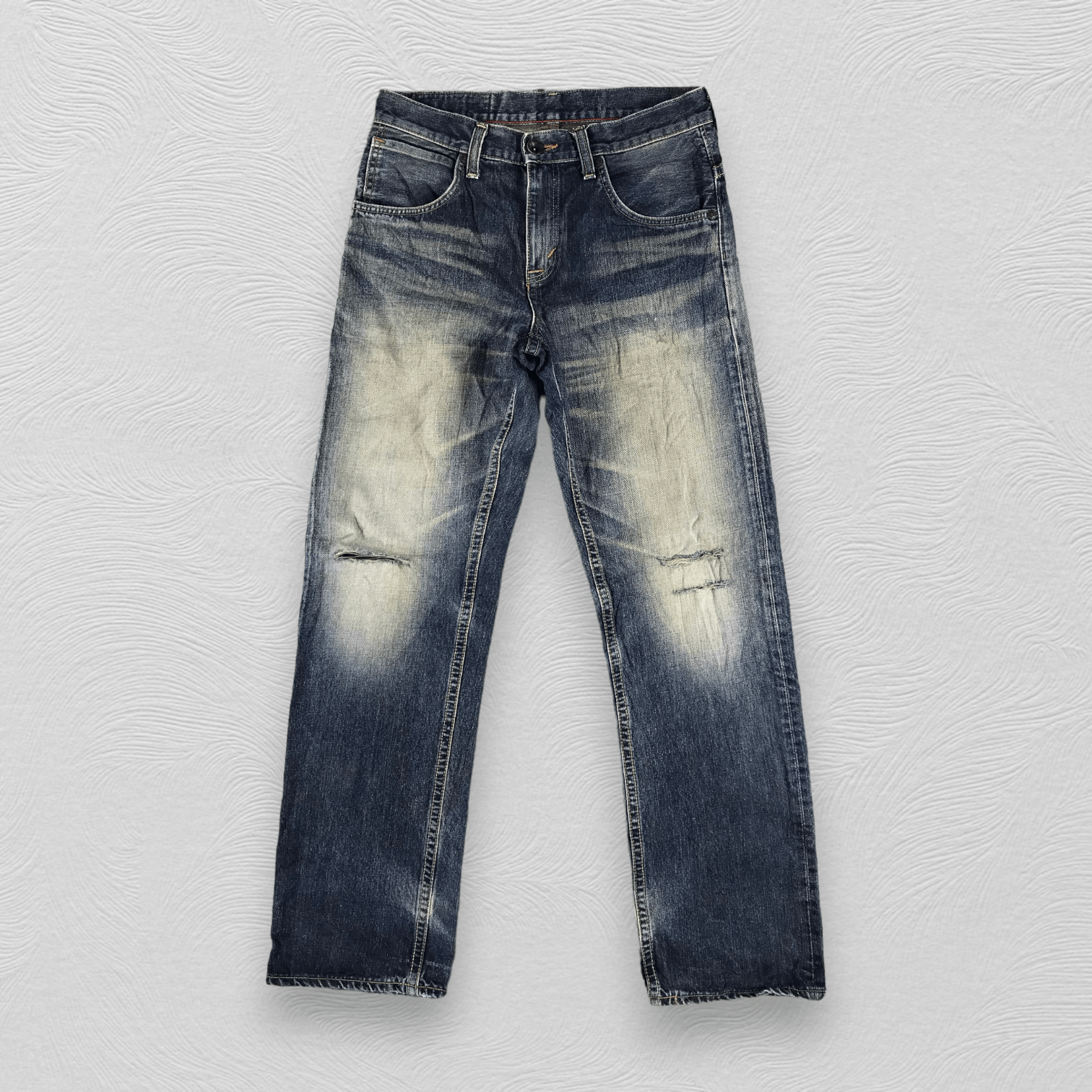 Edwin Vintage Edwin Jeans Distressed Denim KJ1431 Size US 30 / EU 46 - 1 Thumbnail