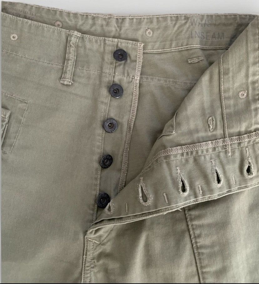 Ralph Lauren Vintage Polo Ralph Lauren Olive Green HBT P-44 Monkey Pants Size US 31 - 8 Thumbnail