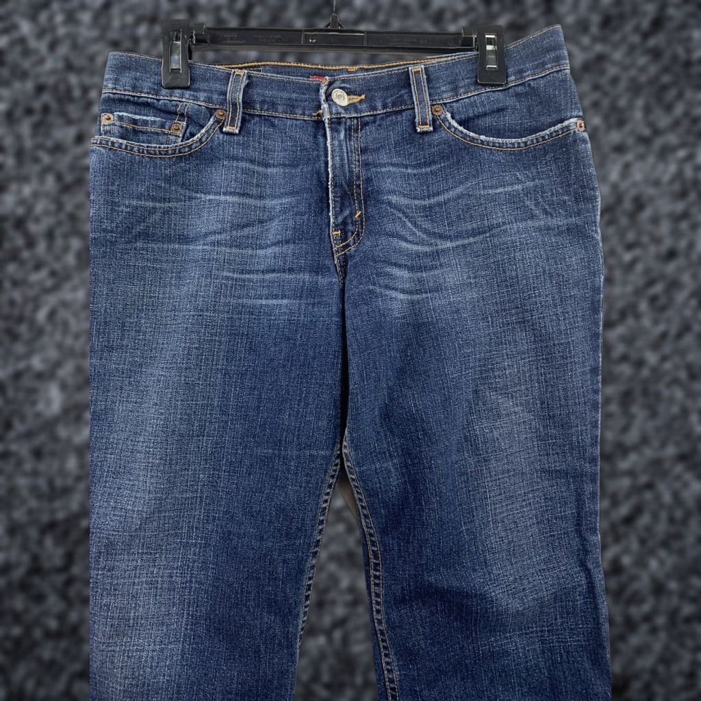 Levi's VTG Levi's 502 Capri Jeans Shirt (Juniors) Women 9 Blue 31in Inseam 21in Mid Rise Straight Leg Button Fly Capris Size 30" / US 8 / IT 44 - 1 Thumbnail