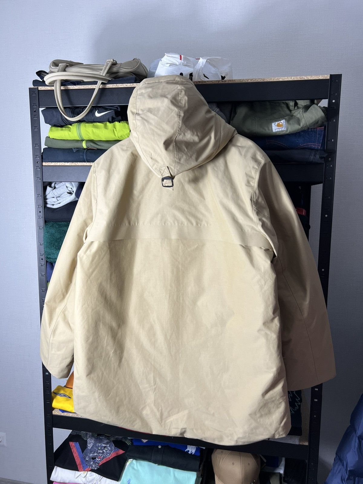 Polo Ralph Lauren 🧥 NWT RLX Ralph Lauren Water-Repellent Faille Hooded Jacket Size US XXL / EU 58 / 5 - 23 Thumbnail
