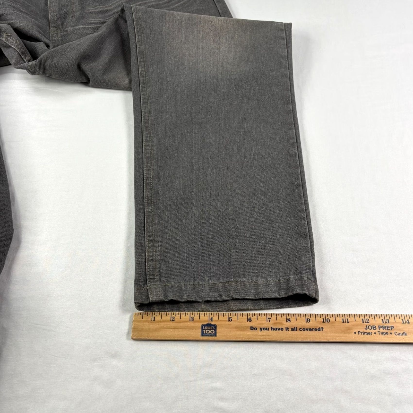 Enyce VINTAGE enyce Jeans Mens 44x34 Gray Hip Hop Baggy Straight 90s Theme Mens Size US 44 / EU 60 - 7 Thumbnail