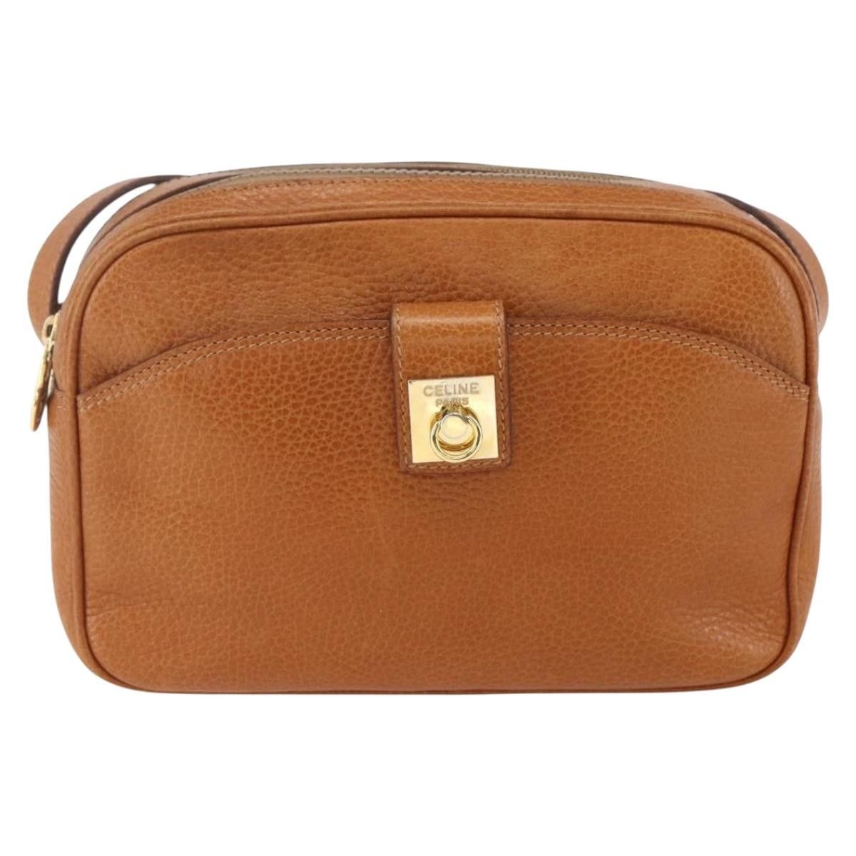 Celine Celine Vintage Shoulder Bag Leather Size ONE SIZE - 1 Thumbnail