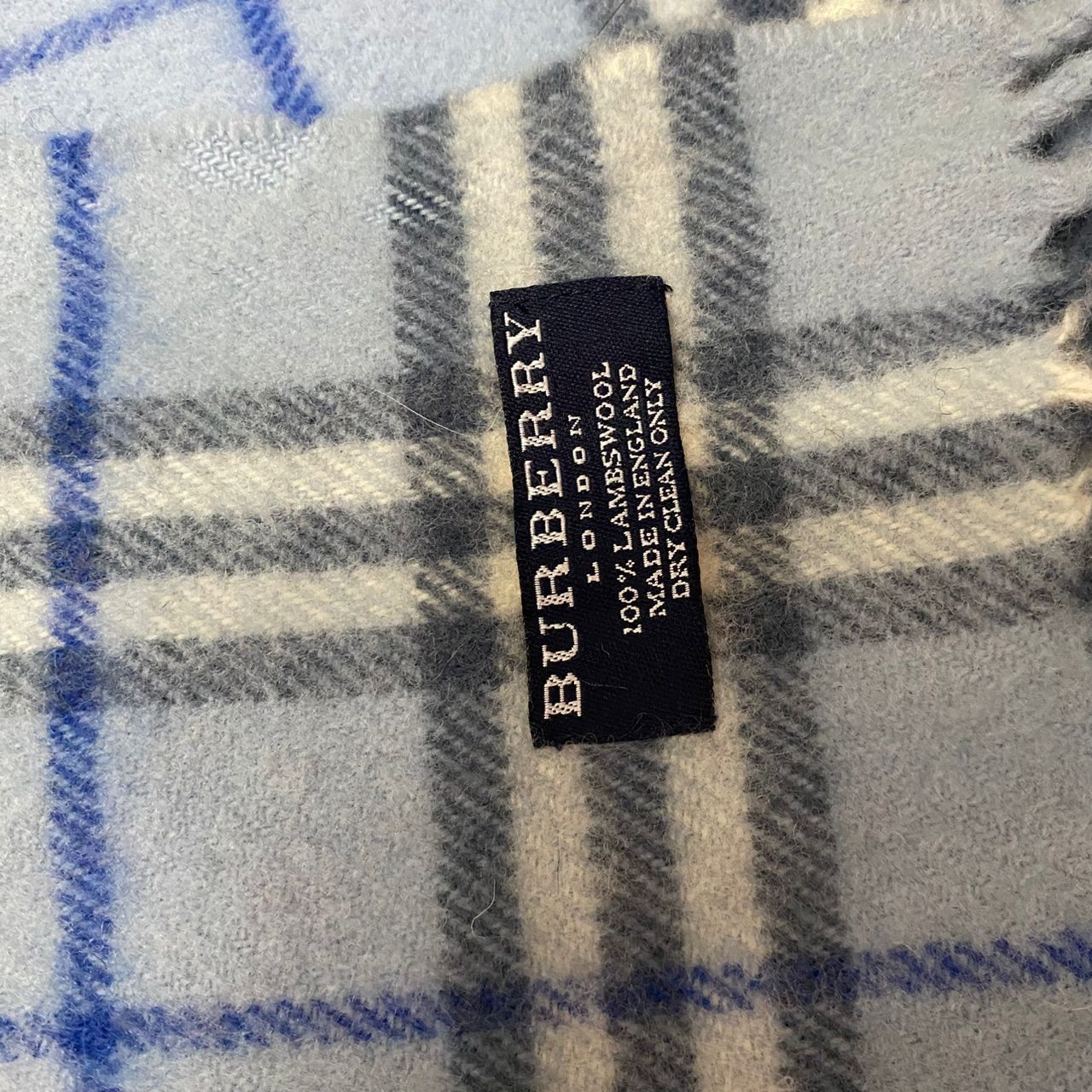 Burberry Prorsum Vintage Burberry London Lambswool Scarf Size ONE SIZE - 12 Thumbnail