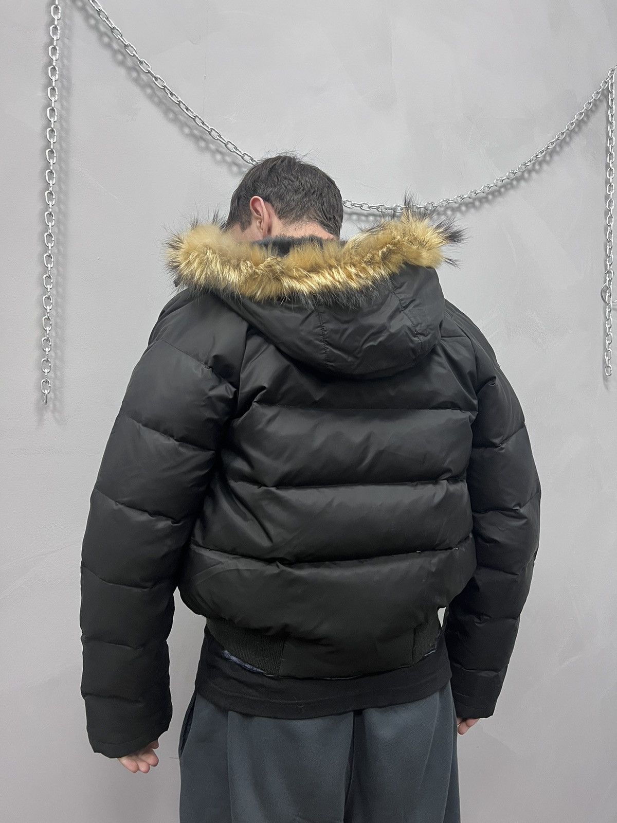 Hysteric Glamour 2000s Japanese Punk Grunge Fur Puffer Jacket opium style Size US M / EU 48-50 / 2 - 10 Thumbnail