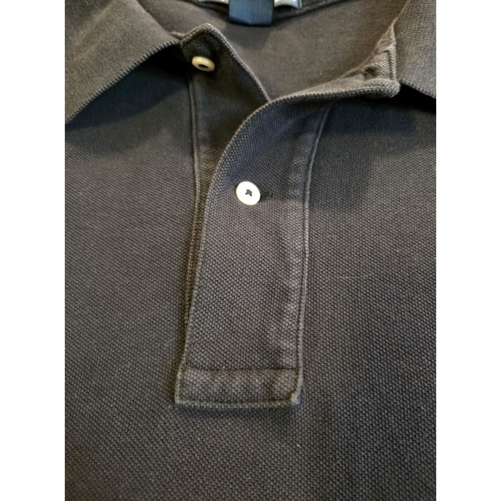 Polo Ralph Lauren VINTAGE Polo Ralph Lauren Black Polo Long Sleeve Size 5XB Big & Tall Mens Polo Shirt Black 5XB Polo Ralph Lauren Logo Pony Classic Preppy Vintage Men Size US XXL / EU 58 / 5 - 5 Thumbnail