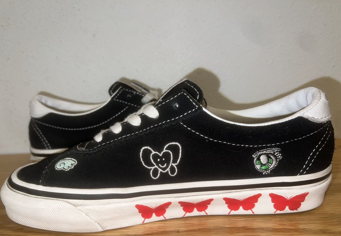 Sandy Liang Vans Sandy Liang Floral Embroidered Low Top Sneakers Shoes Size US 6.5 / IT 36.5 - 3 Thumbnail