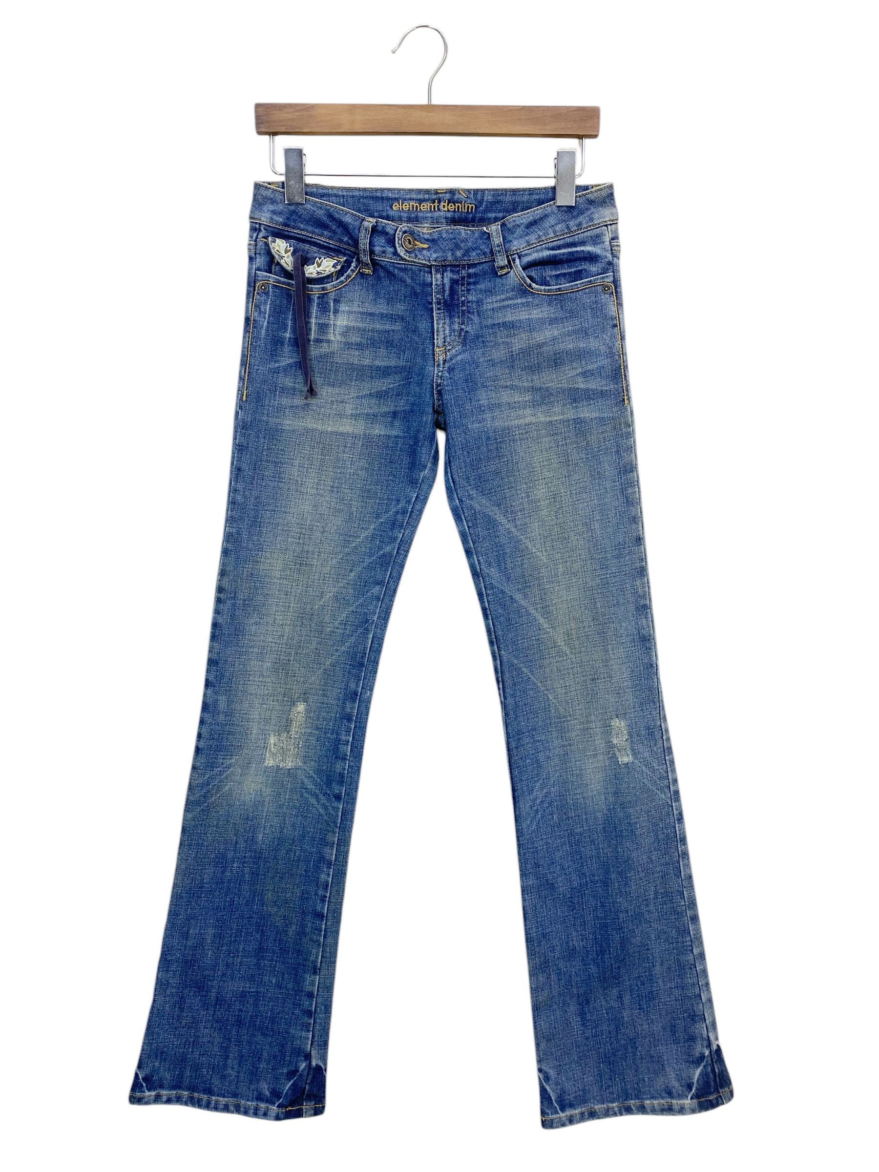 Other Element Bootcut Jeans Beads Stud Embellished Flare Pants Size 27" / US 4 / IT 40 - 1 Thumbnail