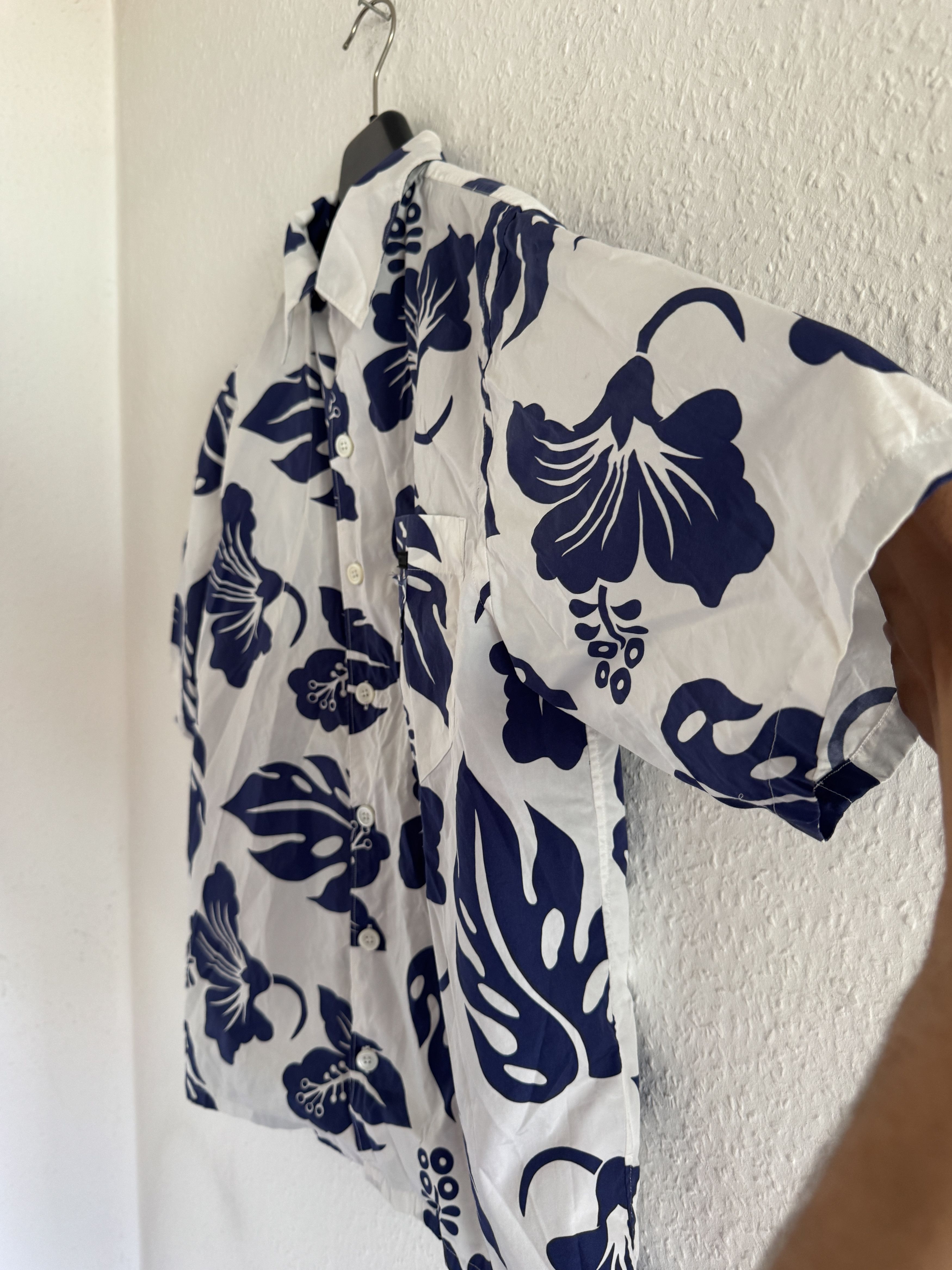 Prada Hibiscus Print Bowling Shirt Size US S / EU 44-46 / 1 - 4 Thumbnail