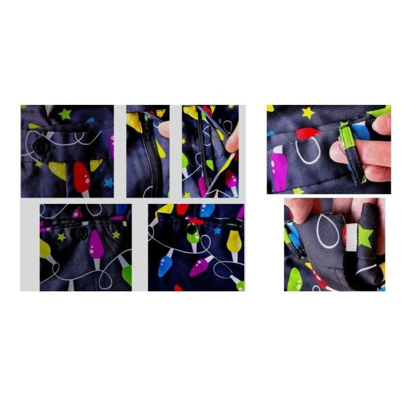 Other You Look Ugly Today Christmas Lights Pants XXL Black Holiday Size US 44 / EU 60 - 9 Thumbnail