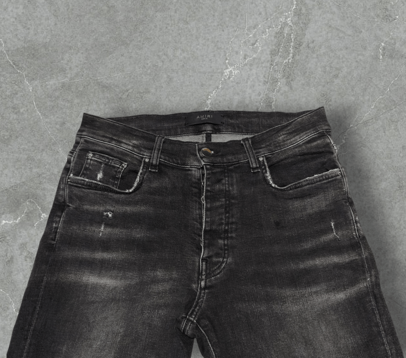 Amiri Amiri Jeans Black Skinny Men’s size 33 Size US 33 - 3 Thumbnail