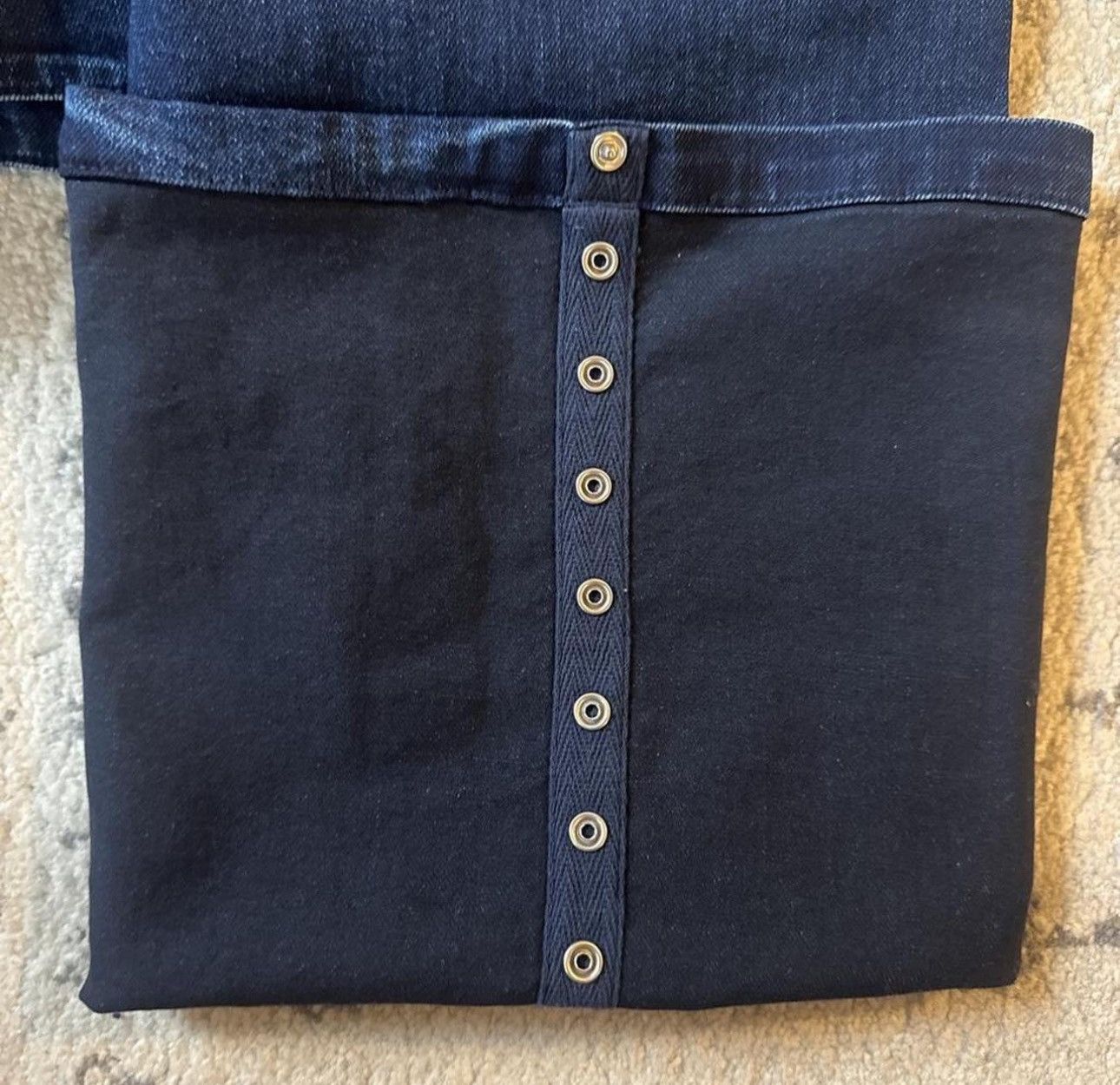 Tibi Tibi “Classic Indigo” Denim Barry Jean Size 24" / US 00 / IT 34 - 6 Thumbnail