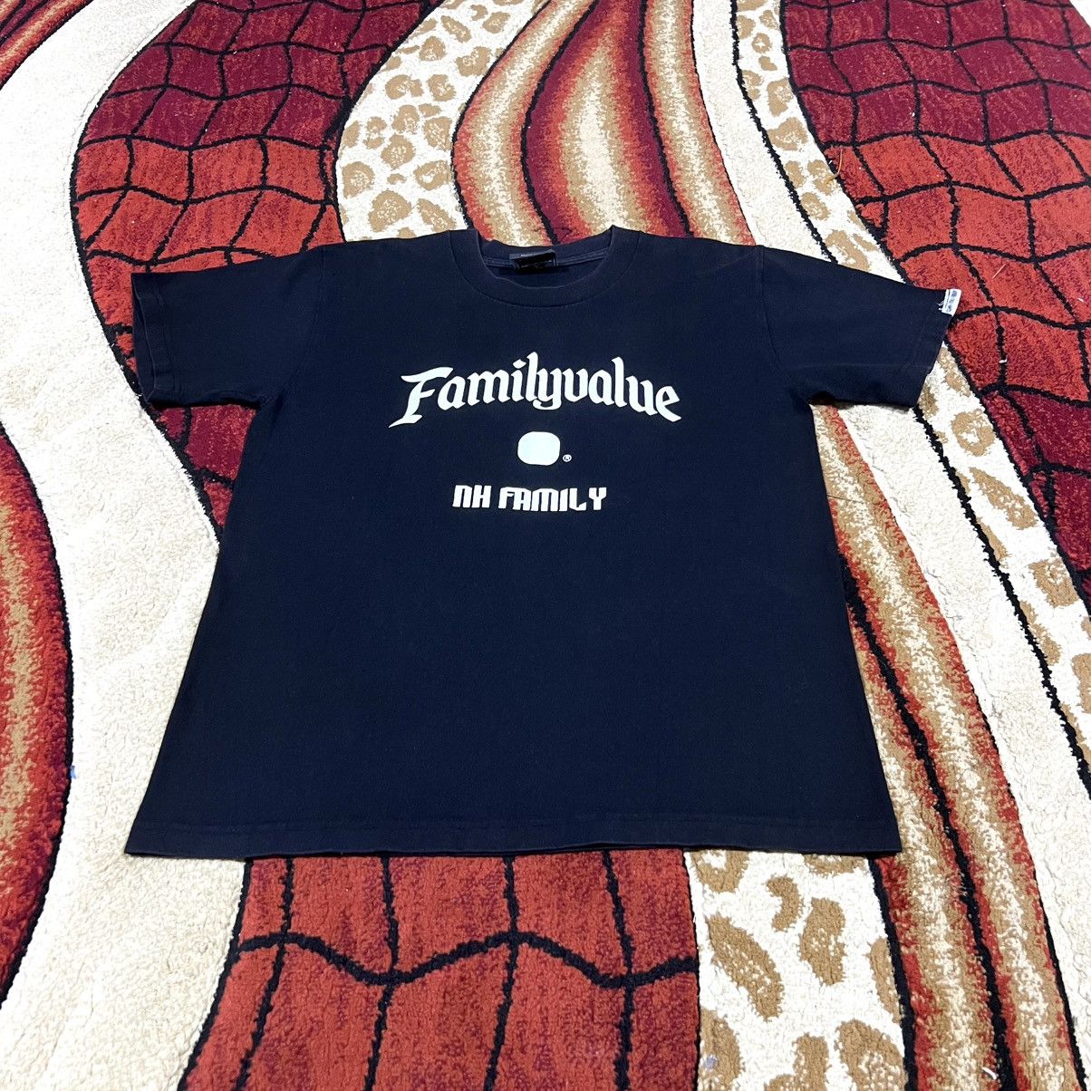 Neighborhood × Wtaps Vintage Neighborhood X WTAPS Familyvalue ERD GRUNGE T Shirt Size US M / EU 48-50 / 2 - 2 Thumbnail