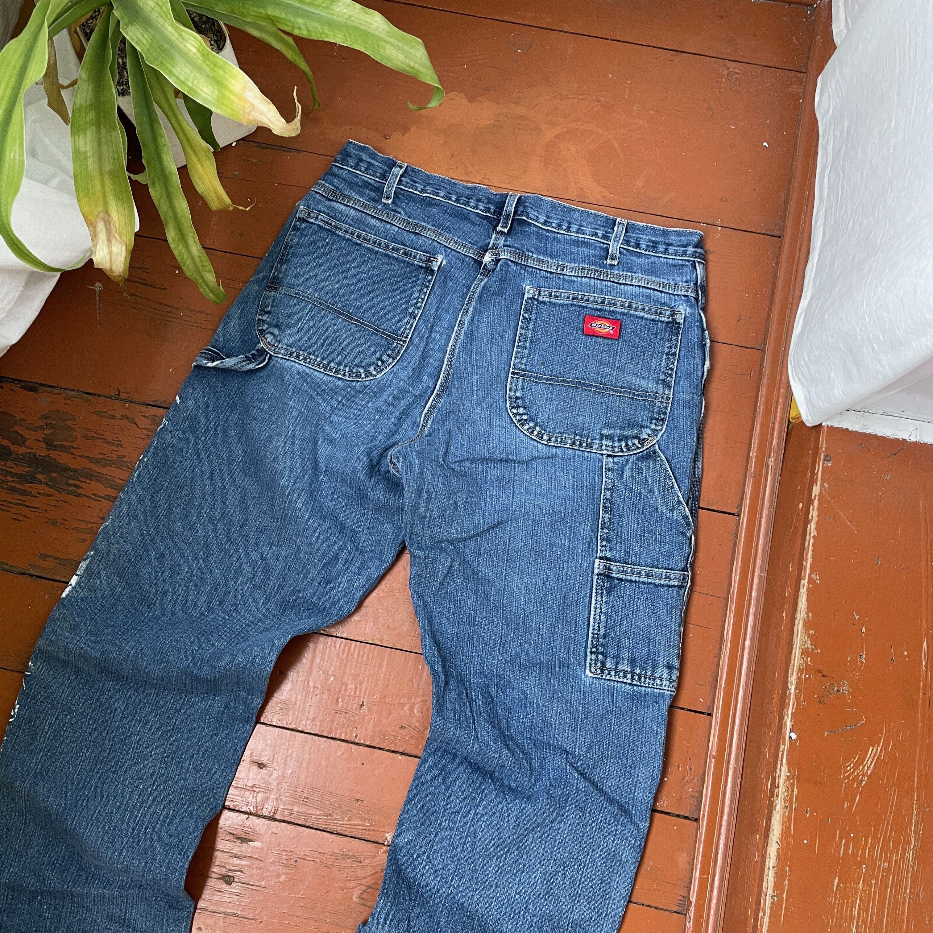 Dickies Dickies Custom Jeans Baggy japanese style opium y2k faded Size US 34 / EU 50 - 13 Thumbnail