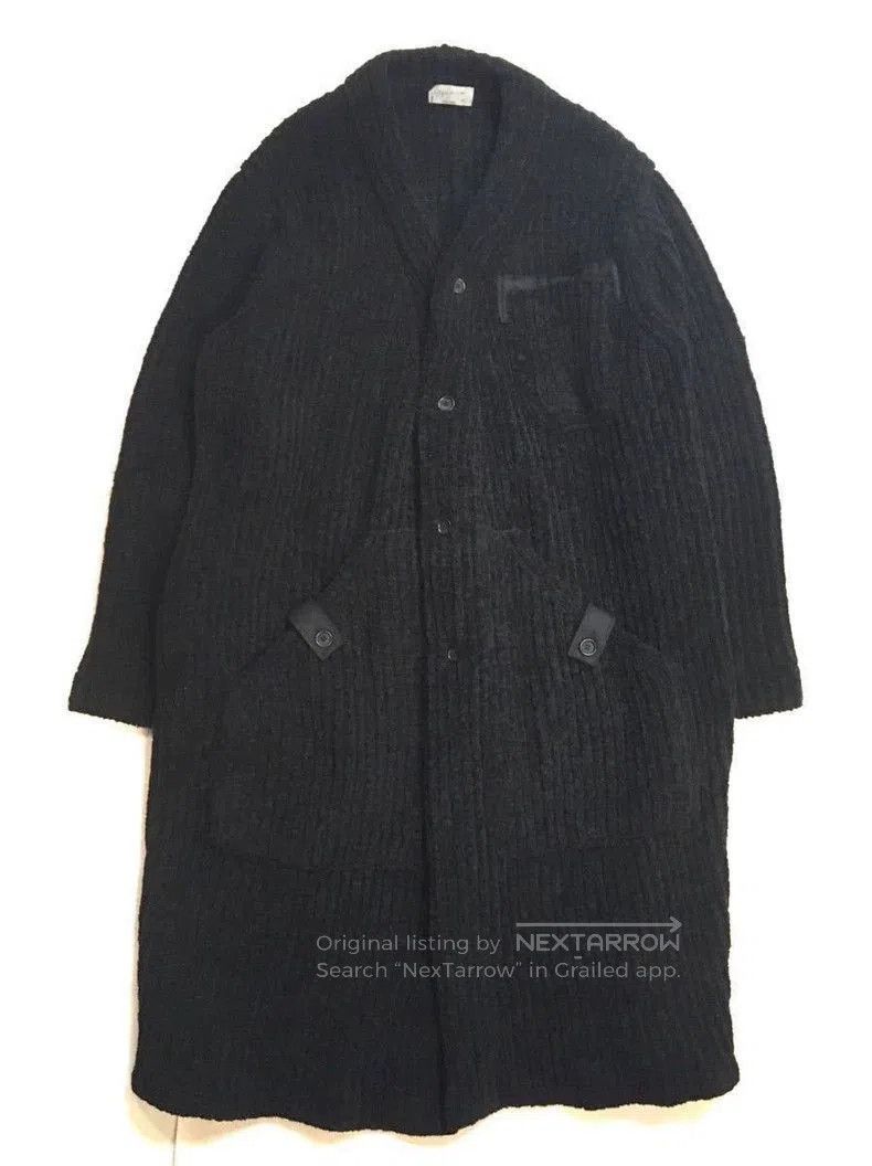 Yohji Yamamoto Yohji Yamamoto Wool Knit Coat AW2018. Size US M / EU 48-50 / 2 - 2 Thumbnail