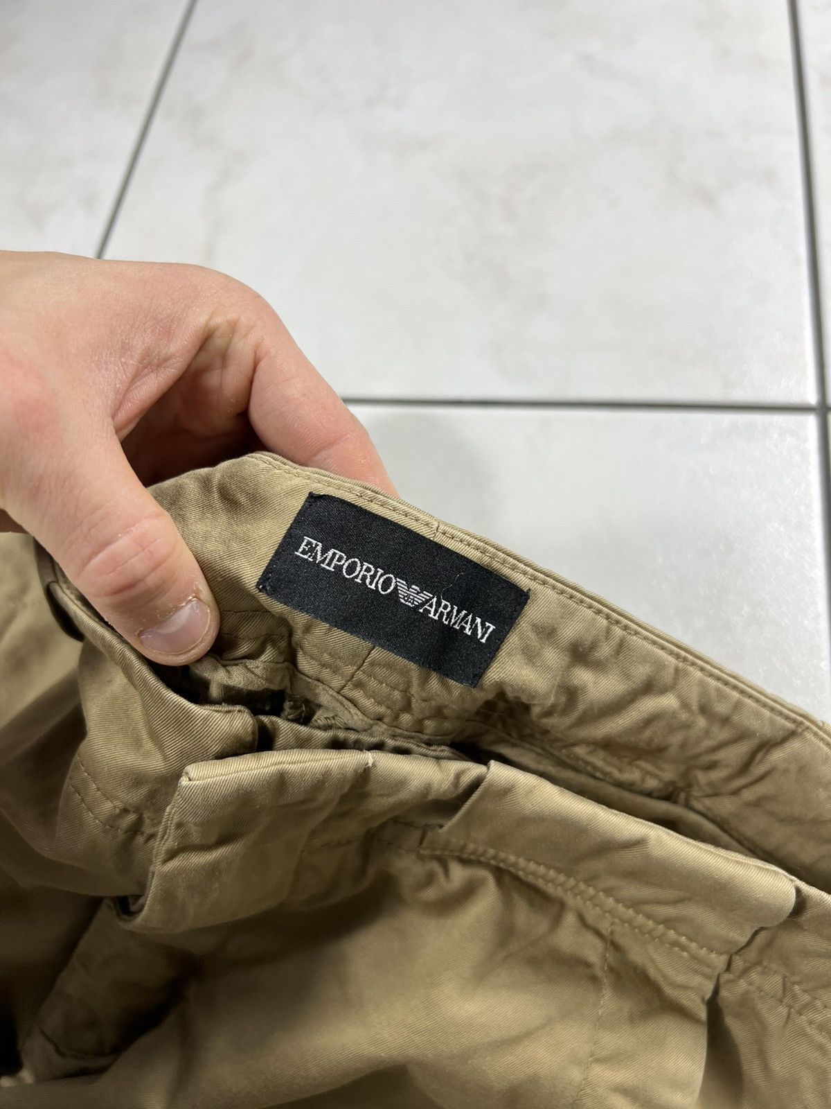 Emporio Armani Emporio armani big pockets cargo pants buckle back archive Size US 32 / EU 48 - 23 Thumbnail