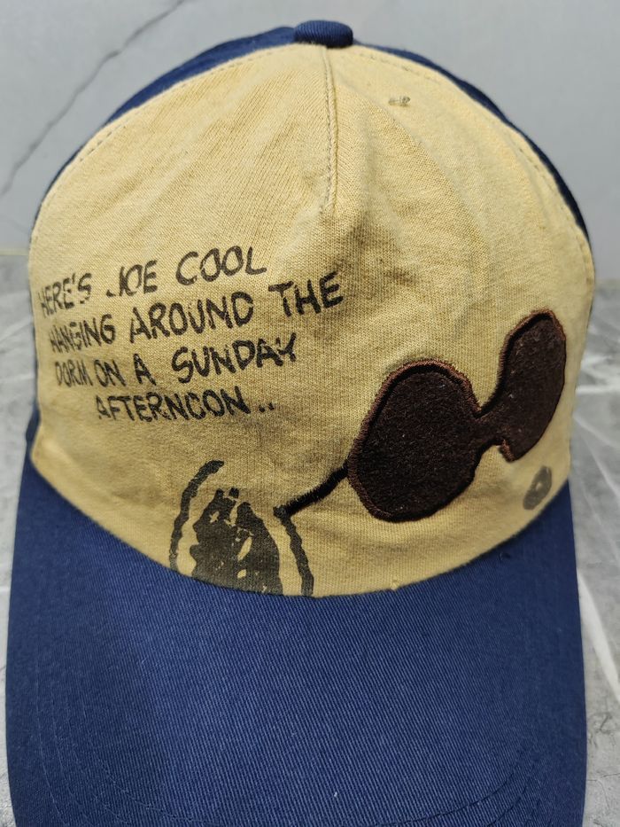 Peanuts Vintage Snoopy Peanuts Cap Hat Size ONE SIZE - 3 Thumbnail