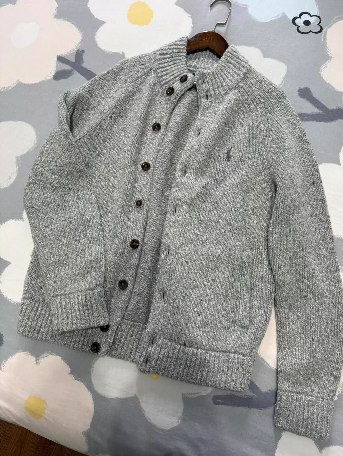Polo Ralph Lauren Polo RL wool half - turtleneck cardigan men's S 9/10 Size US S / EU 44-46 / 1 - 6 Thumbnail