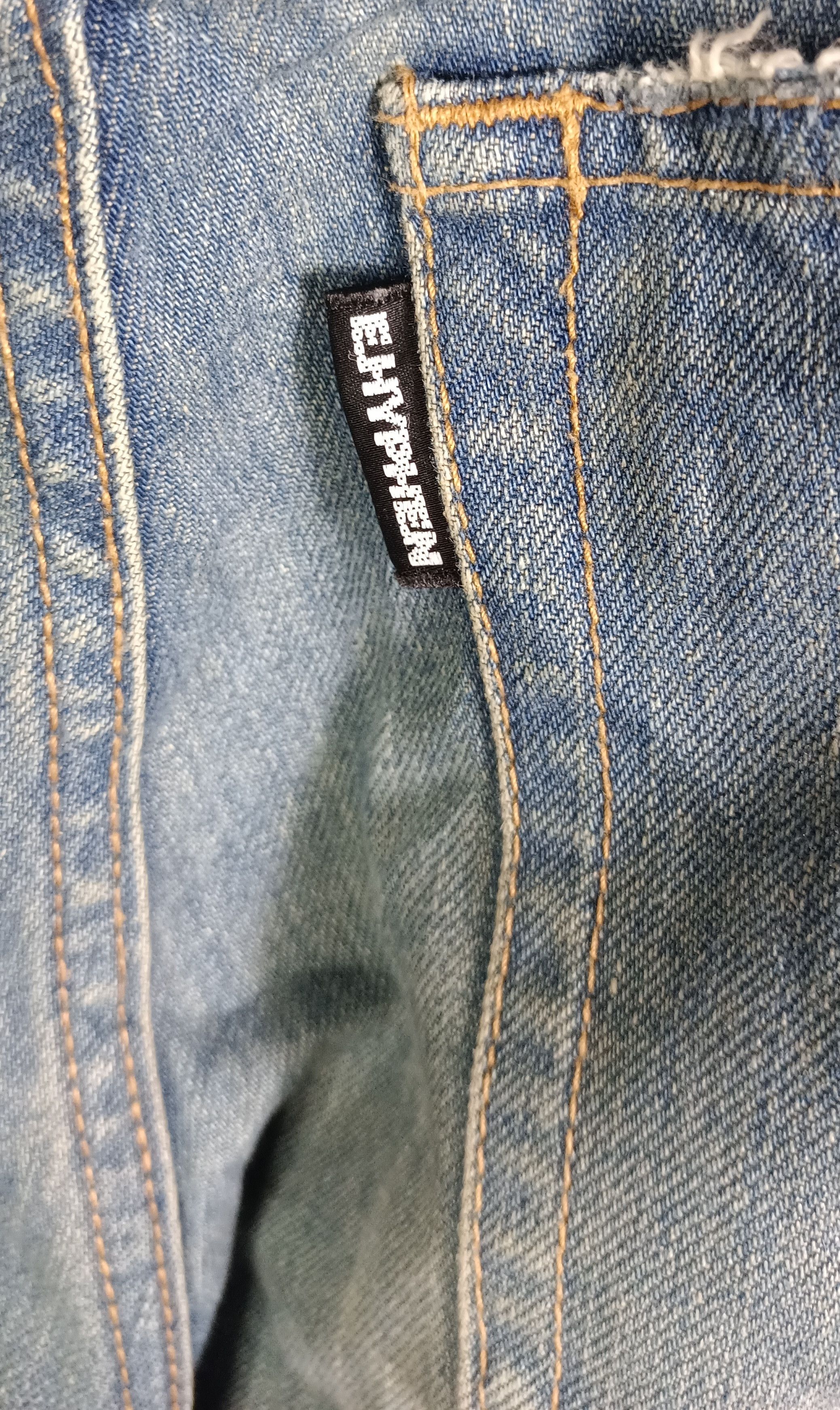Japanese Brand × Jean × Vintage Vintage💥 Ehyphen World Gallery Mens Distressed Jeans Size US 30 / EU 46 - 13 Thumbnail